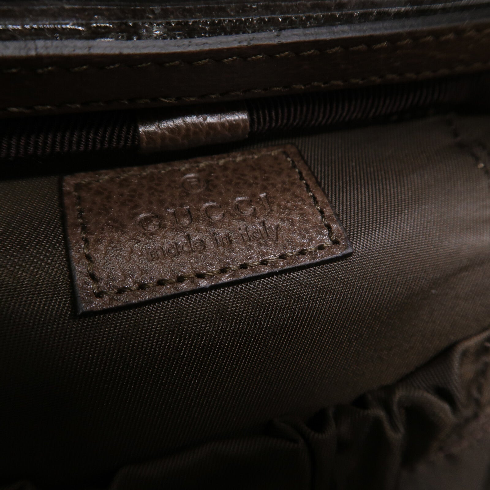 GUCCI 塗層帆布Ophidia GG Supreme手挽袋