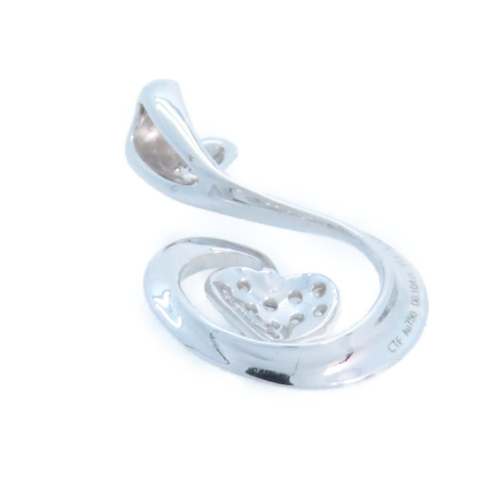 JEWELRY 【激減優惠】18K白金/鑽石Diamond Pendant Top吊墜頭扣