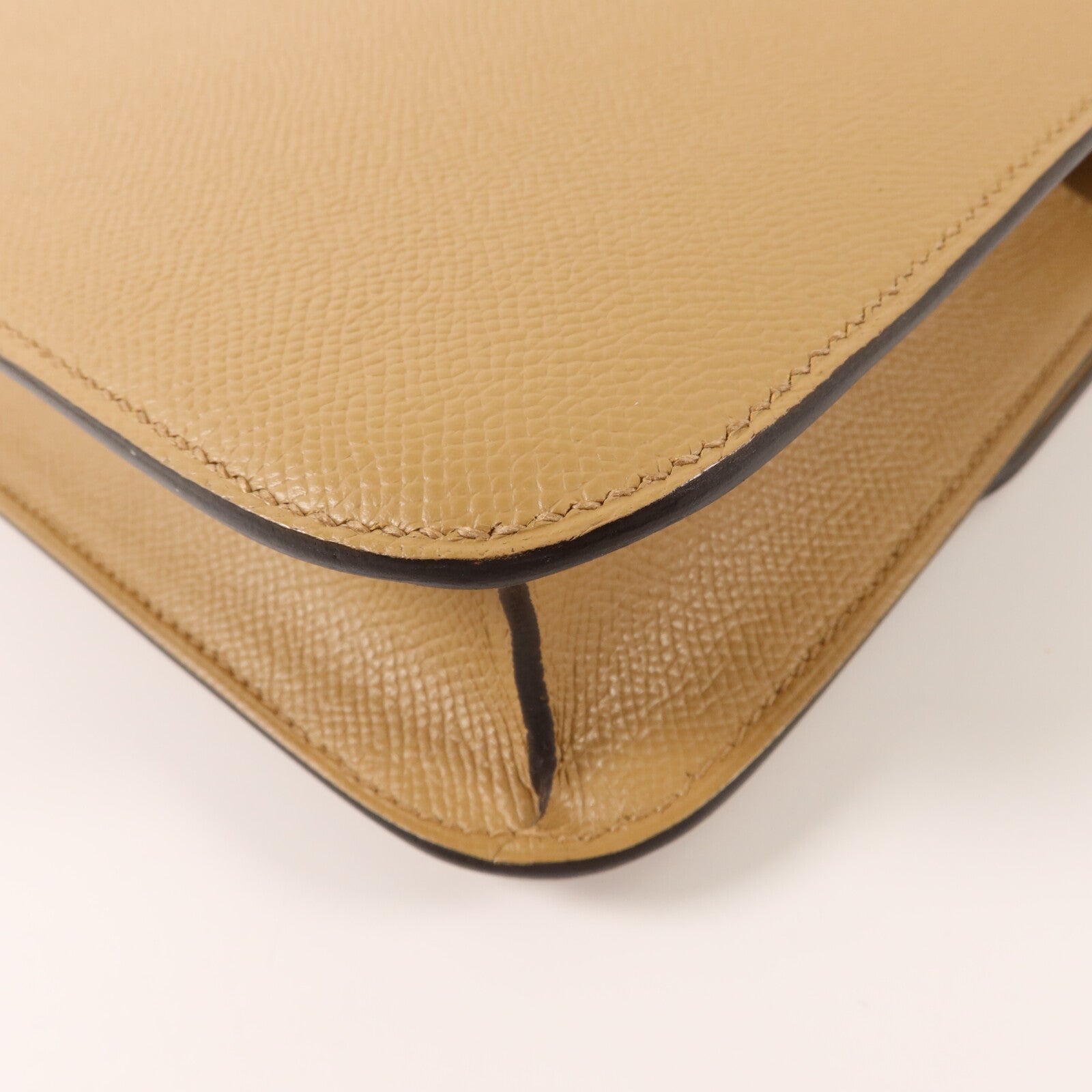 HERMES Epsom皮革Constance 24肩背袋Chai