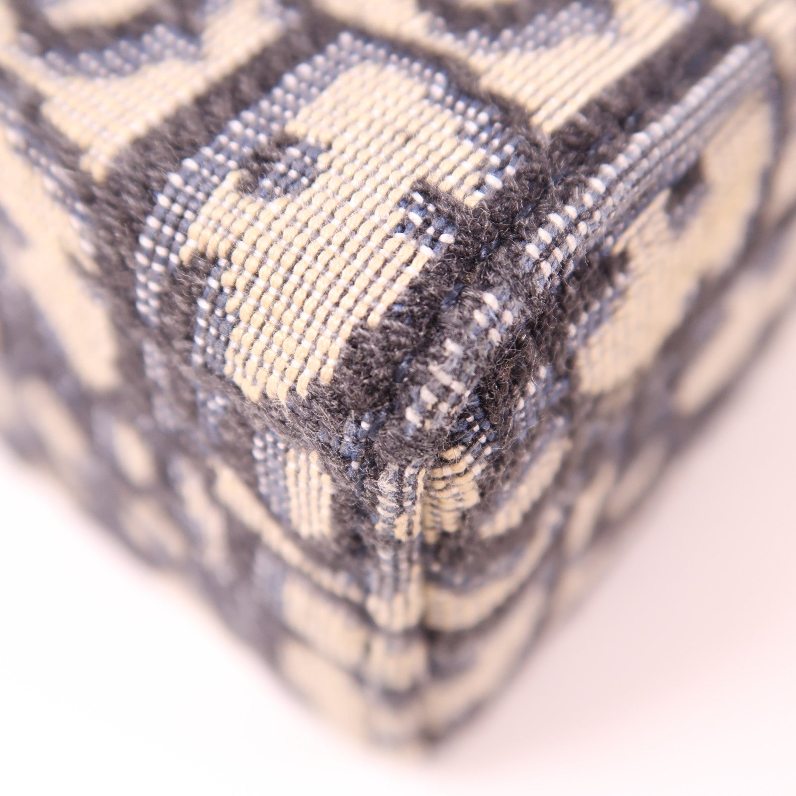 Dior 帆布Montaigne 30金扣肩背袋