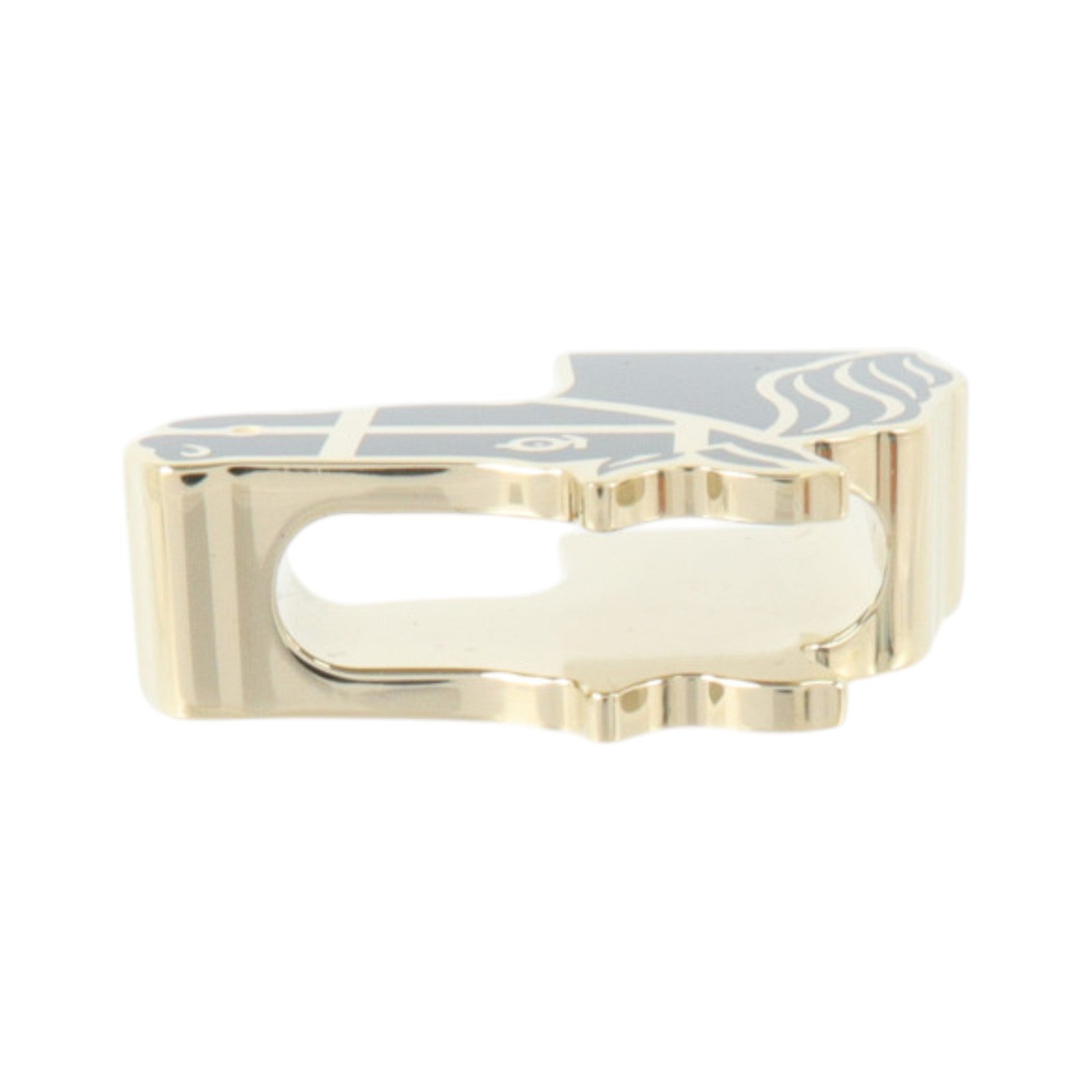 HERMES 金屬Quadrige Twilly Ring絲巾扣