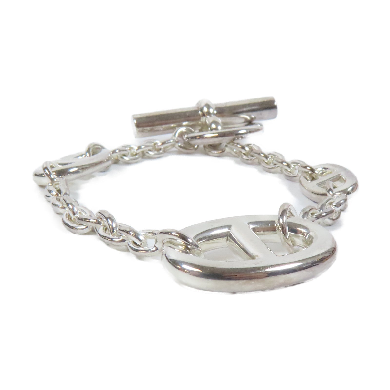 HERMES 925純銀Farandole Bracelet手鏈銀色