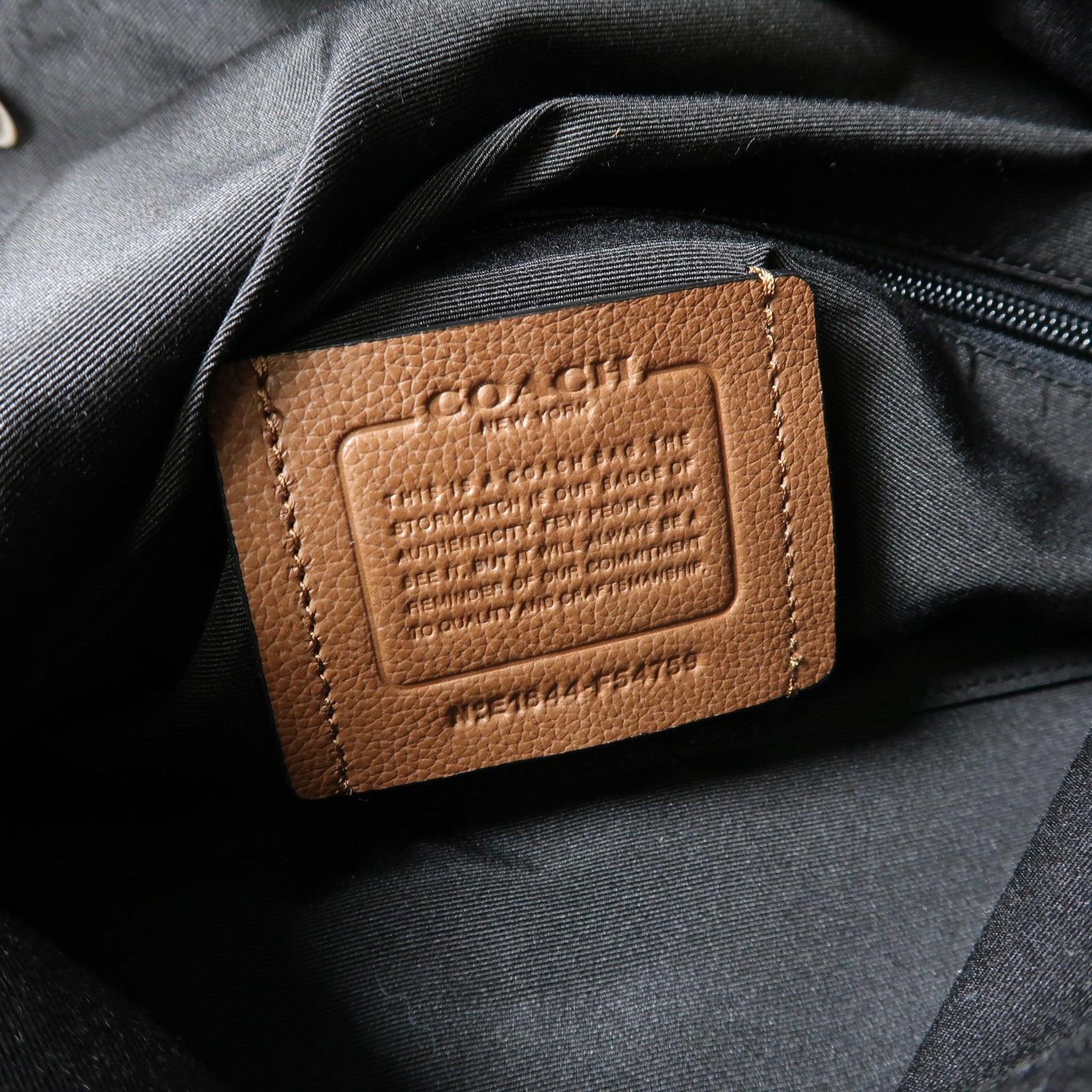COACH 【激減優惠】牛皮皮革2 Way Shoulder銀扣手挽肩背兩用袋啡色