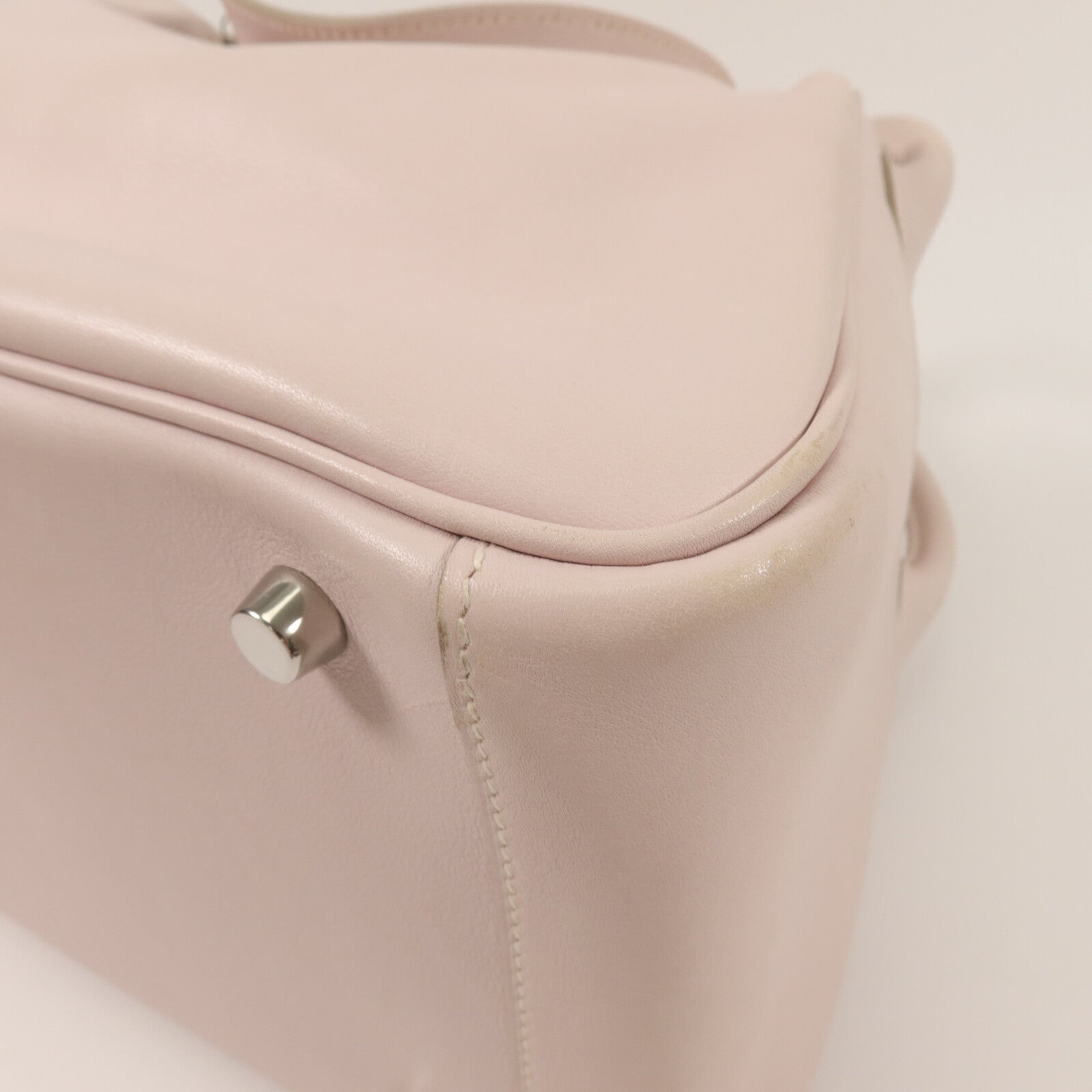 HERMES Swift皮革Lindy 30手挽肩背兩用袋Rose Dragee