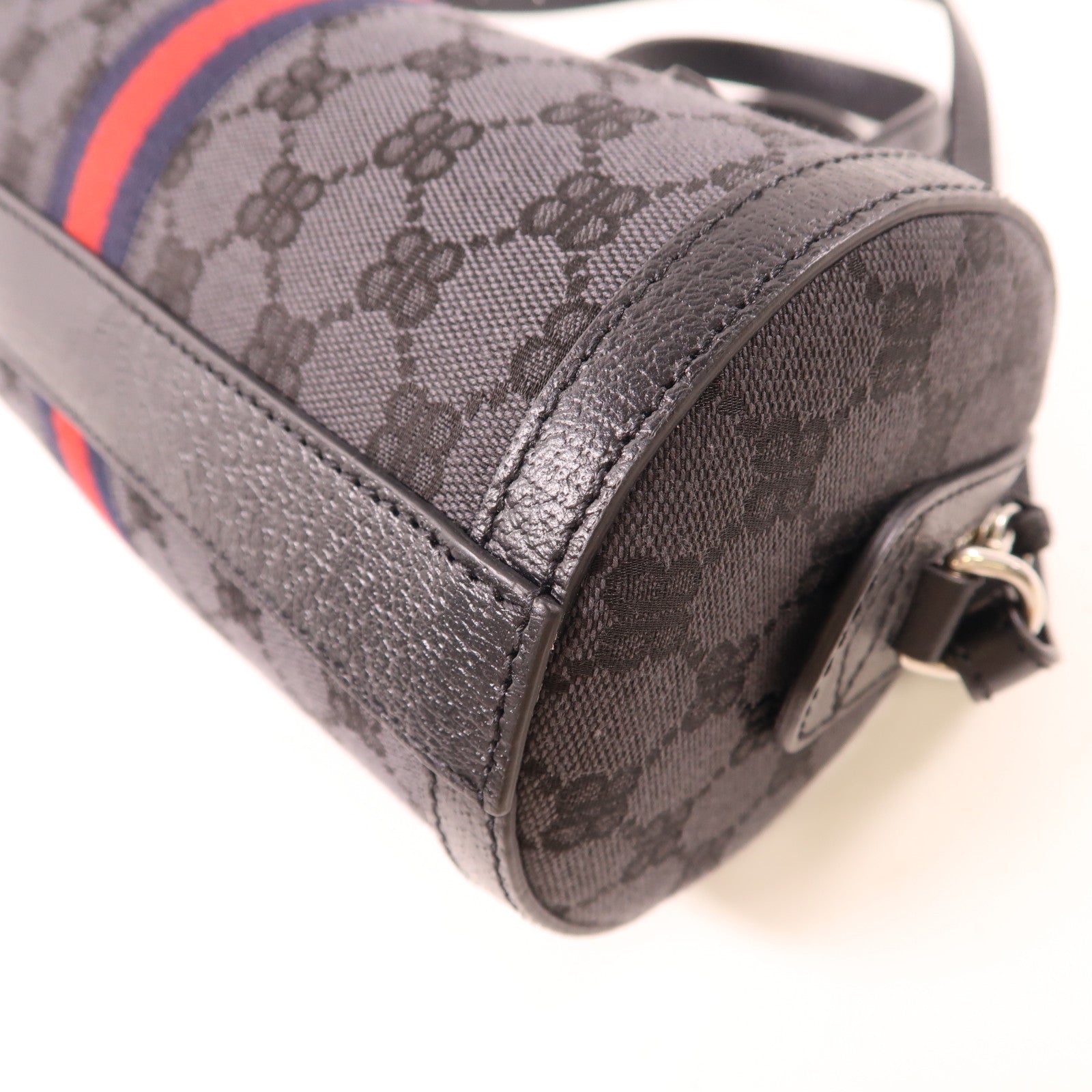 BALENCIAGA 【激減優惠】帆布Balenciaga x Gucci Hacker Project銀扣手挽肩背兩用袋
