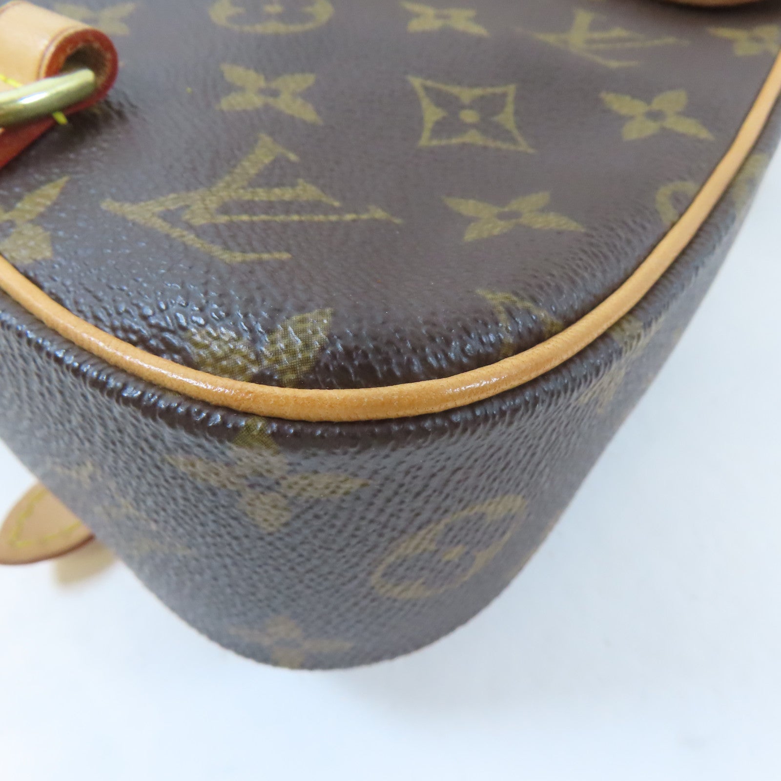 LOUIS VUITTON Monogram Sac Marelle A Dos金扣背包啡色