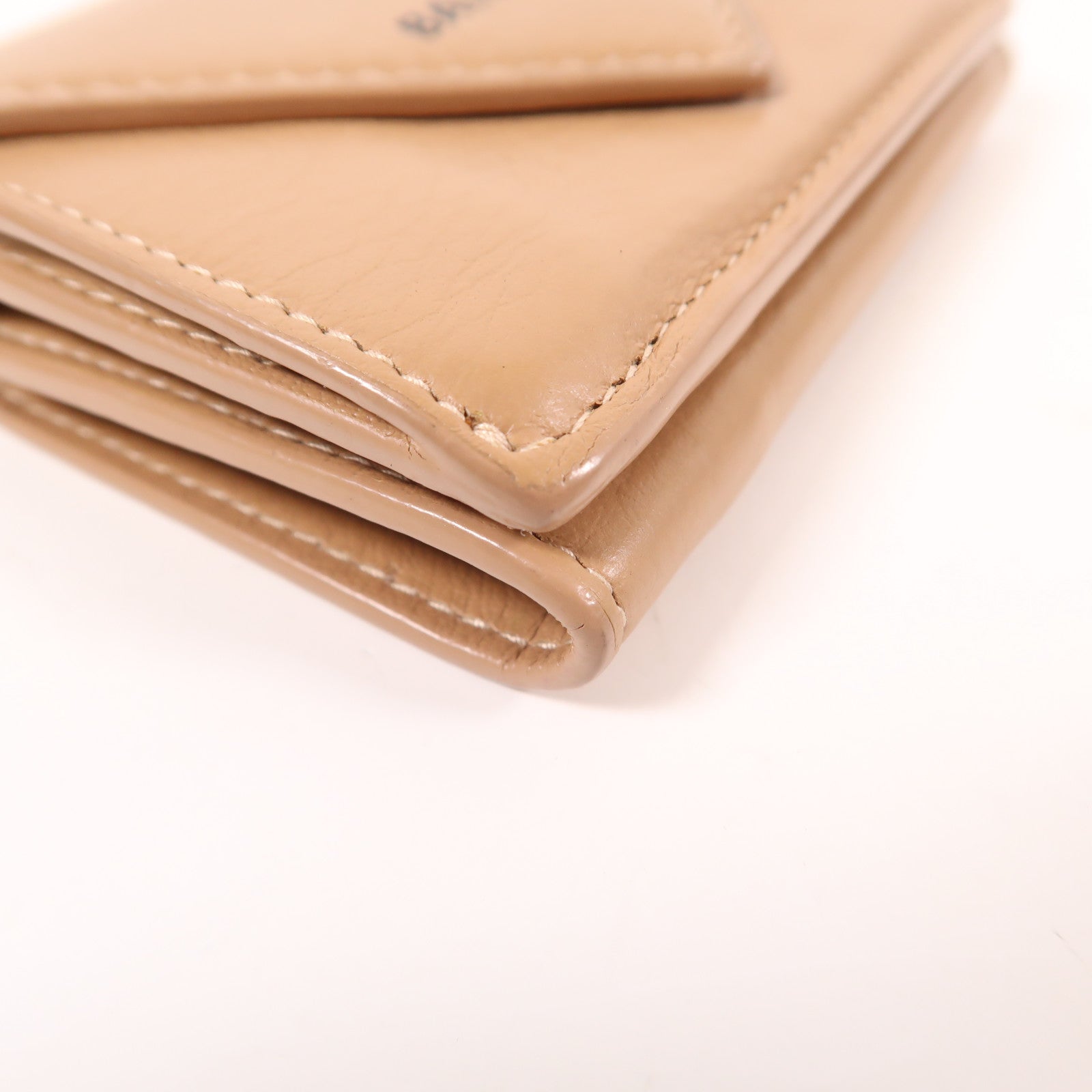 BALENCIAGA 【激減優惠】羊皮皮革Wallet銀扣錢包