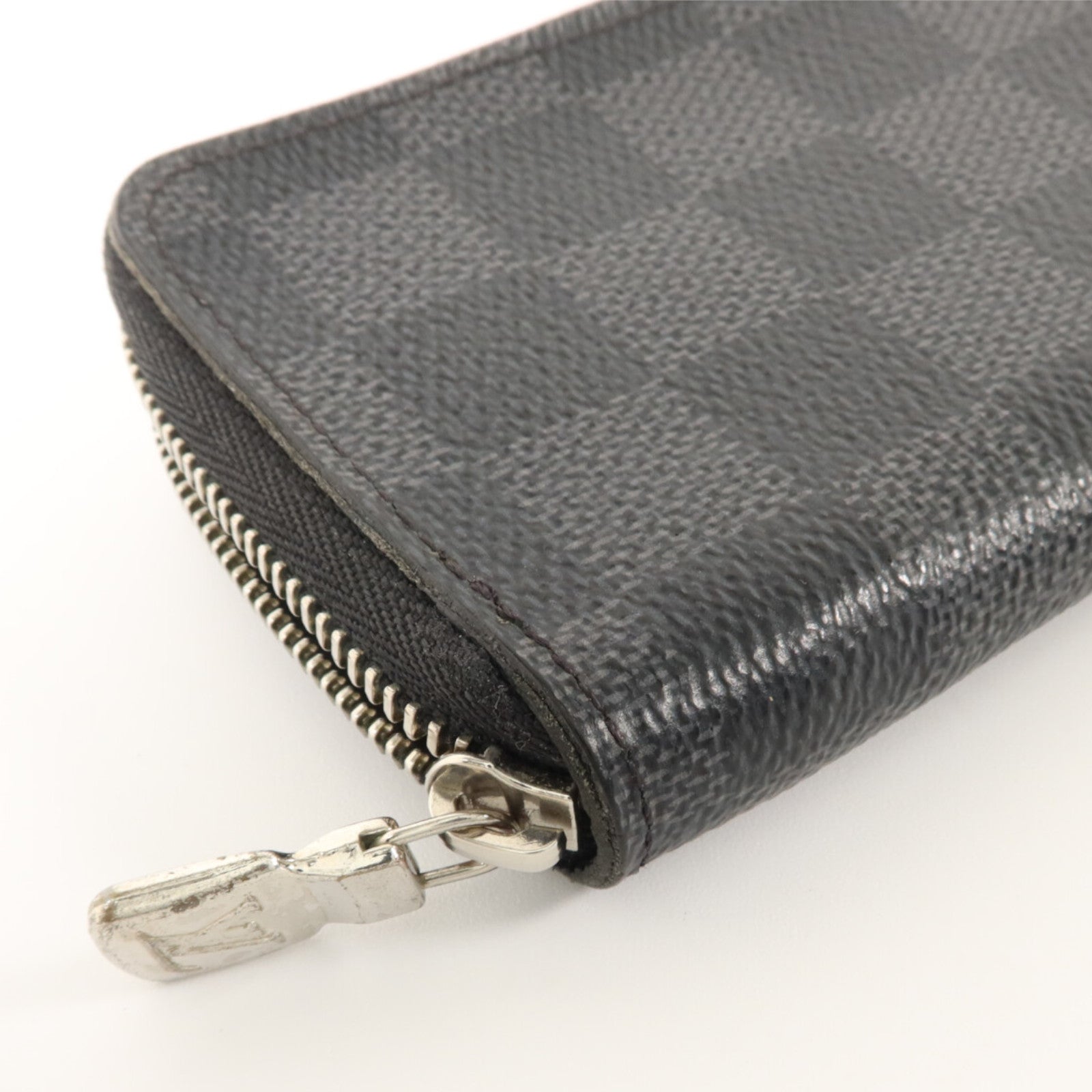 LOUIS VUITTON Damier Graphite Zippy Coin Purse零錢包