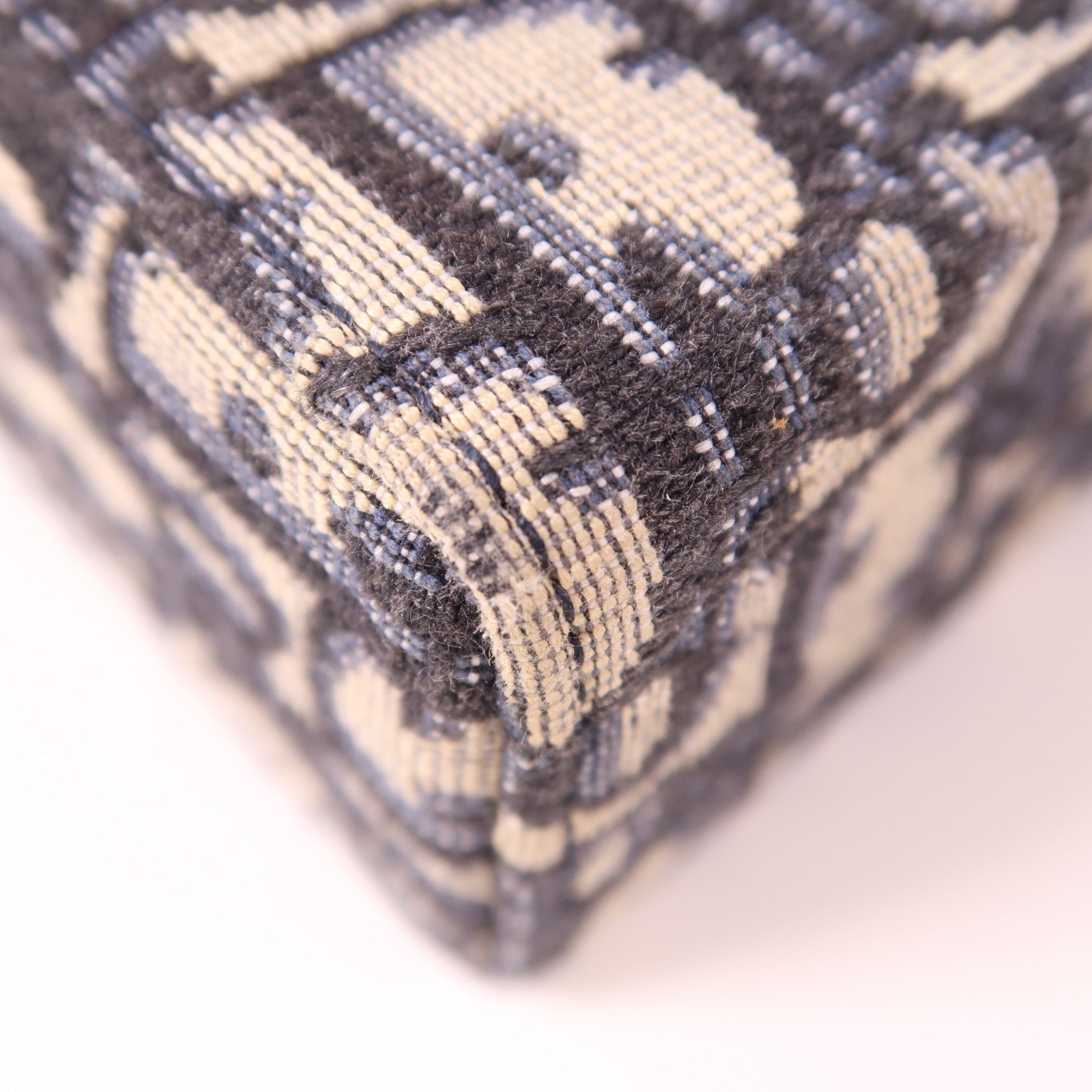 Dior 帆布Montaigne 30金扣肩背袋