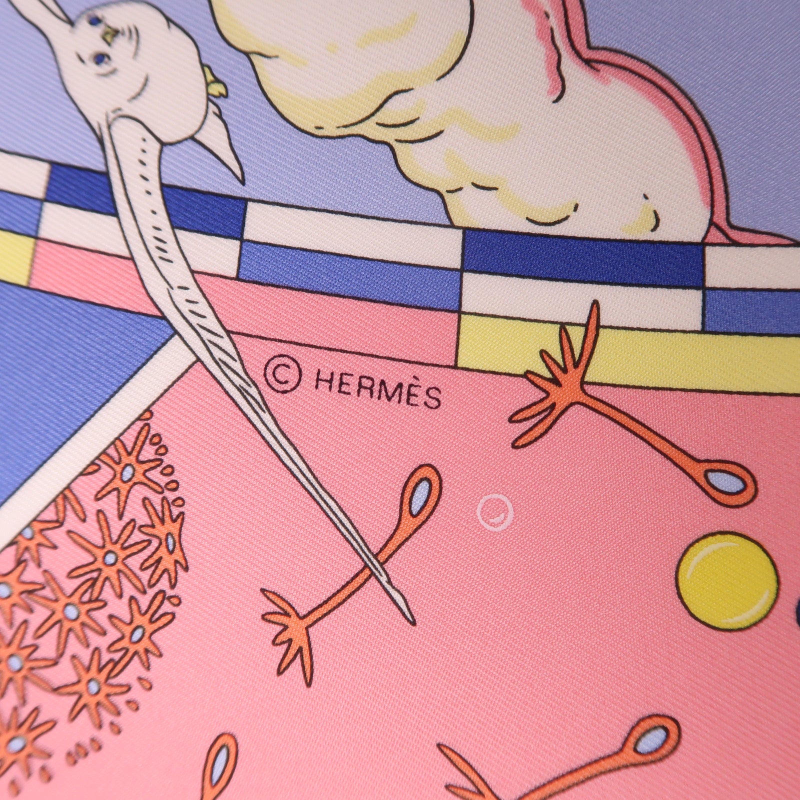 HERMES 【激減優惠】絲質Scarf 90X90絲巾