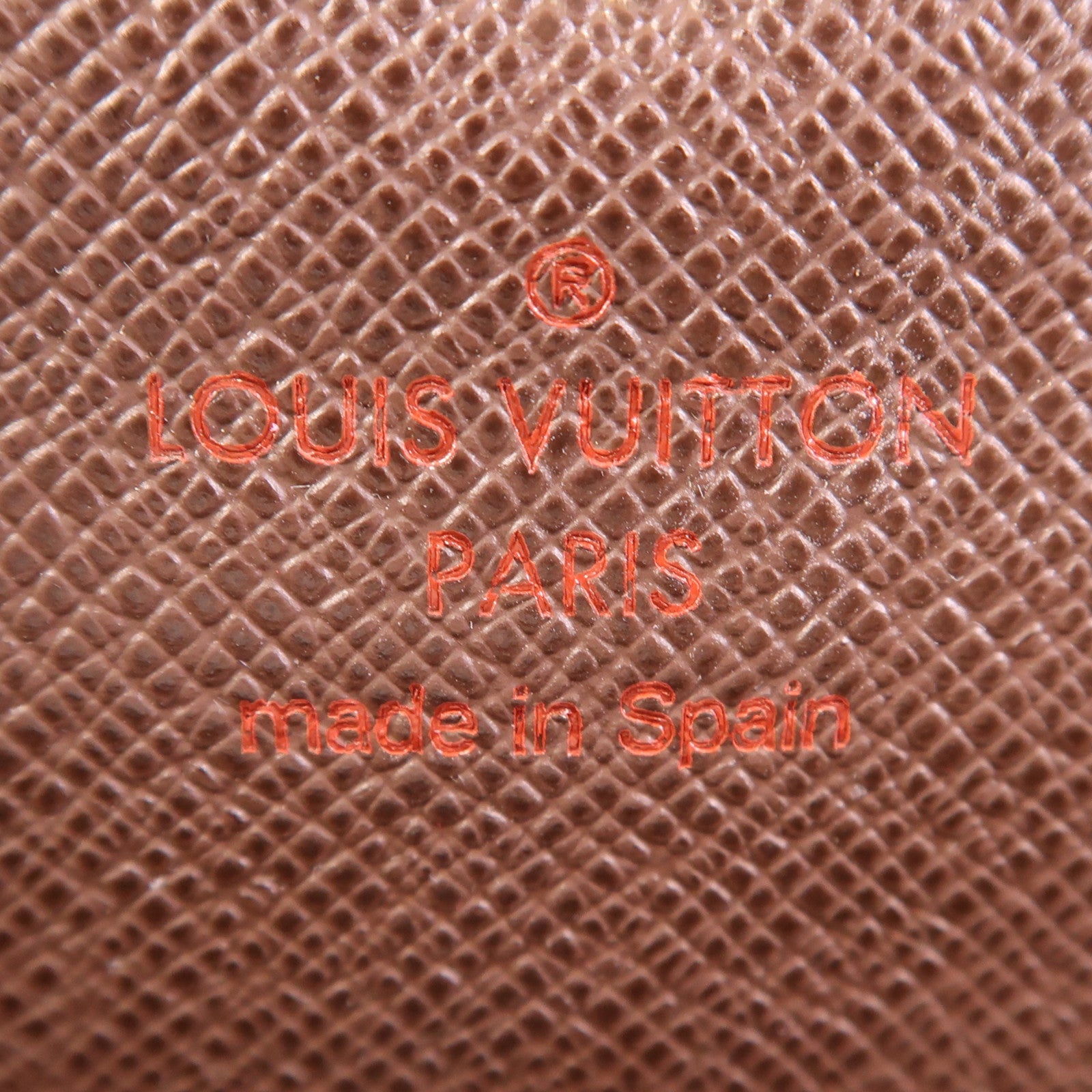 LOUIS VUITTON Damier Long Wallet金扣長錢包