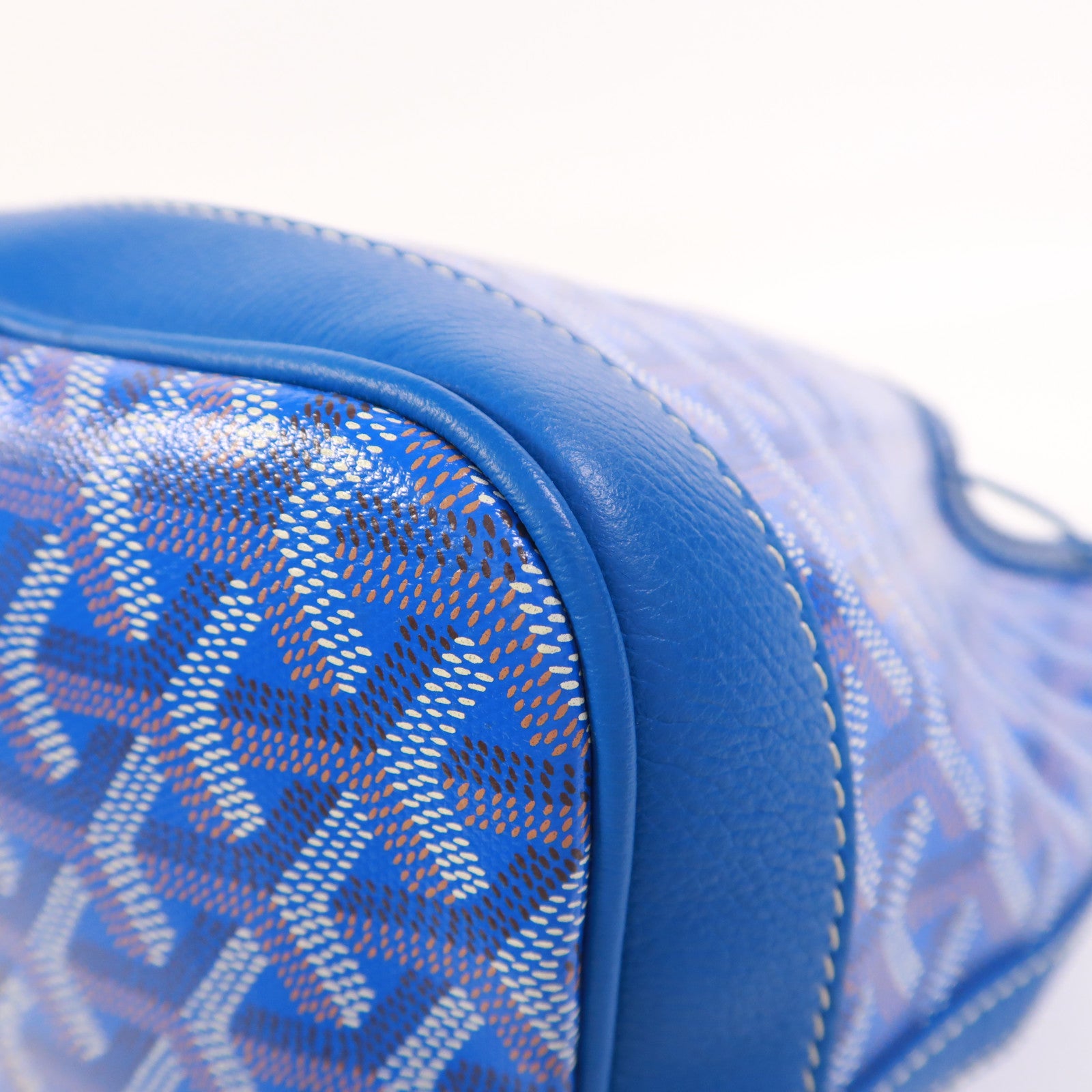 GOYARD 塗層帆布Petit Flot Bucket銀扣肩背袋