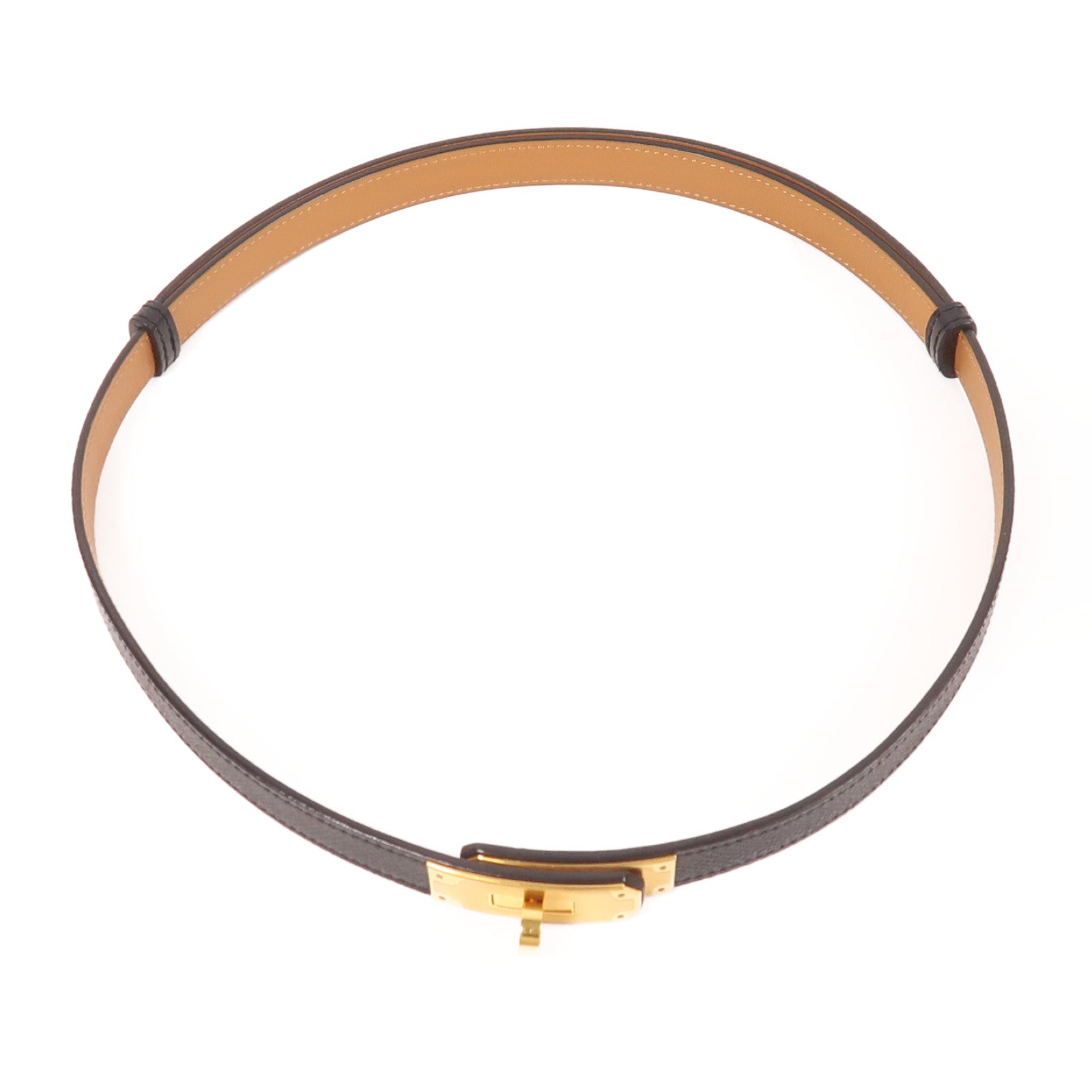 HERMES Epsom皮革Kelly Belt皮帶