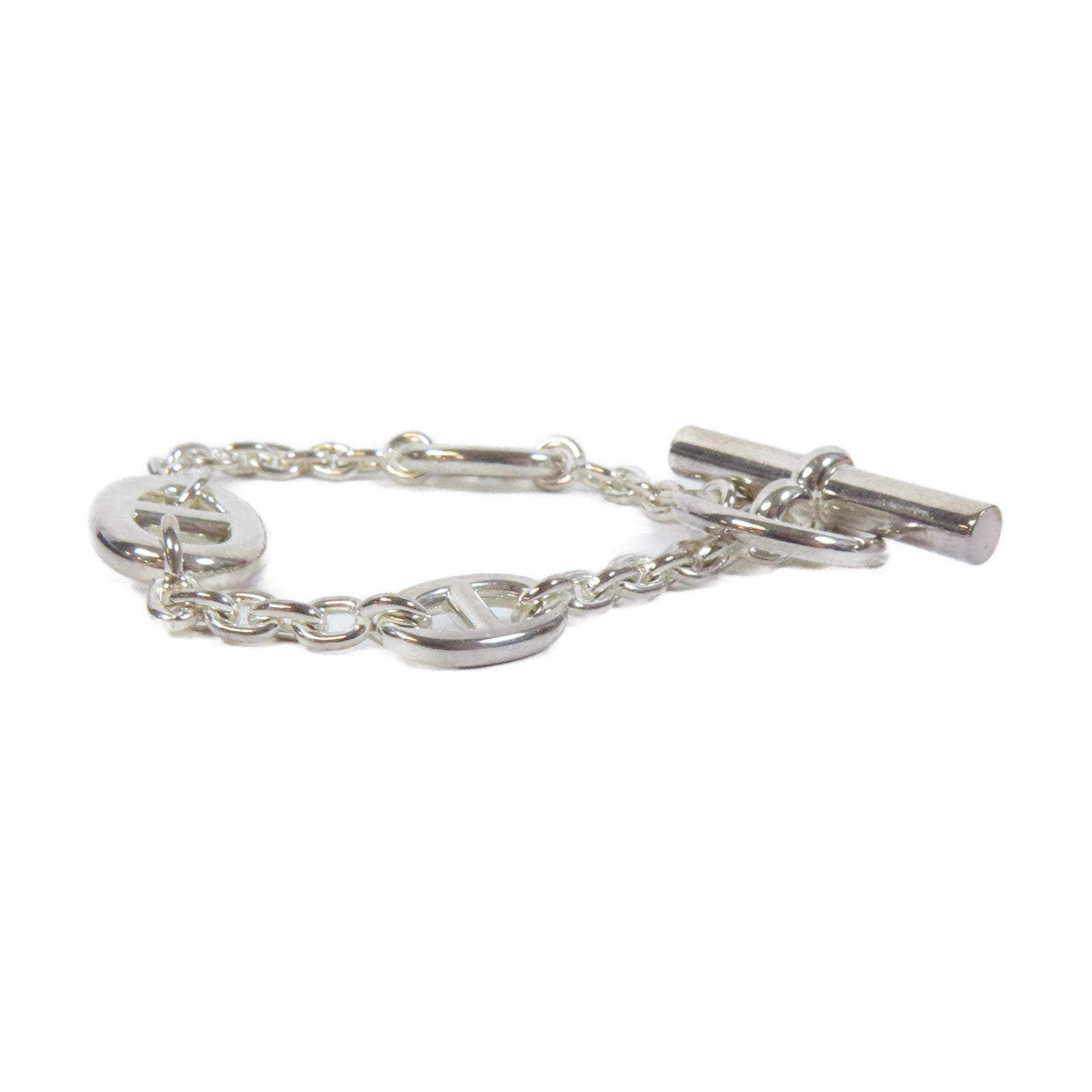 HERMES 925純銀Farandole Bracelet手鏈銀色