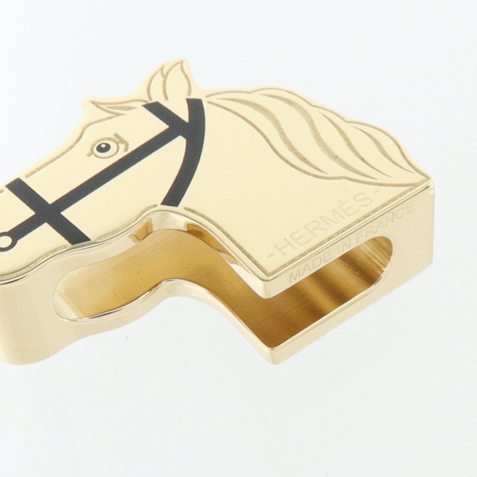 HERMES 金屬Quadrige Twilly Ring絲巾扣
