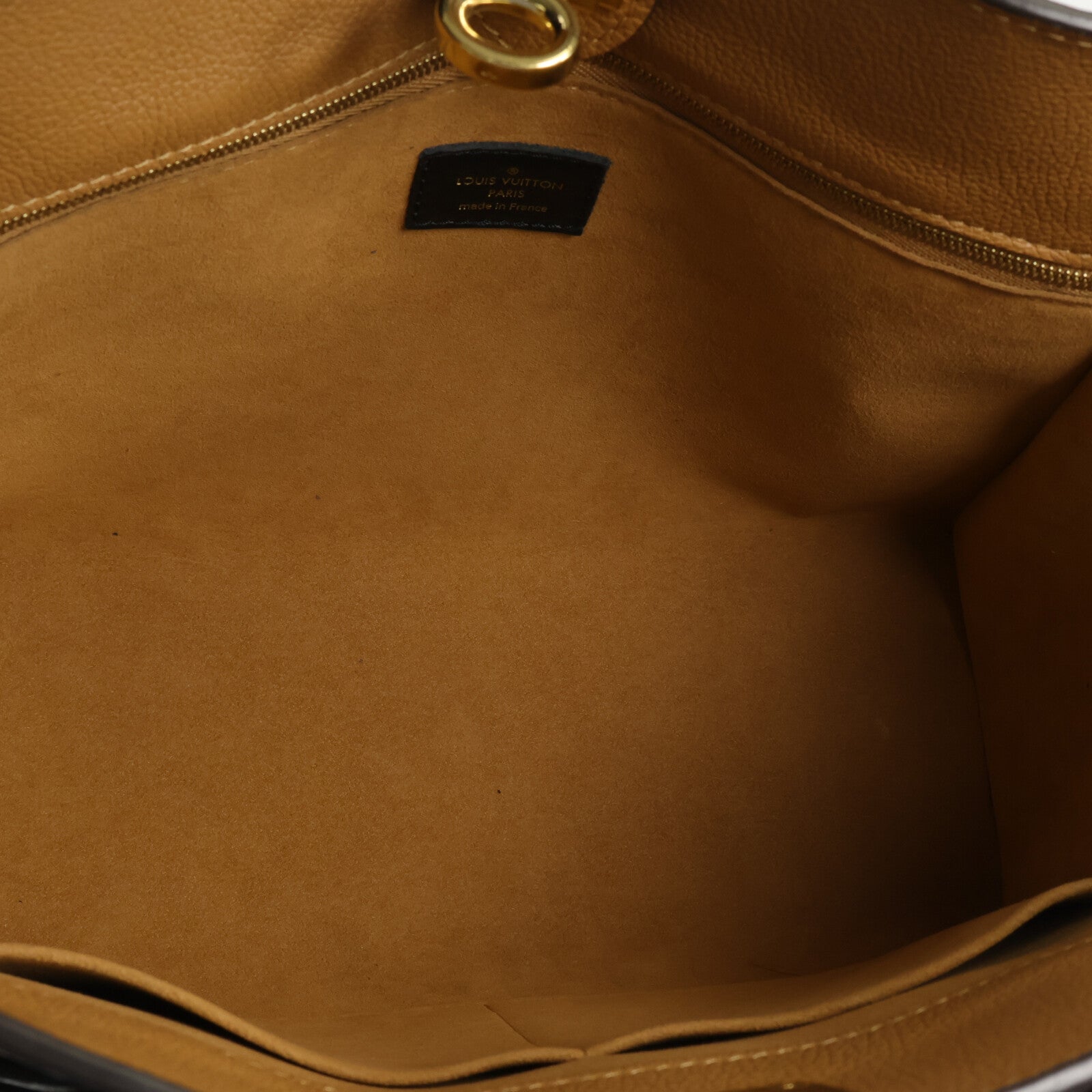 LOUIS VUITTON Monogram/牛皮皮革On My Side MM手挽肩背兩用袋