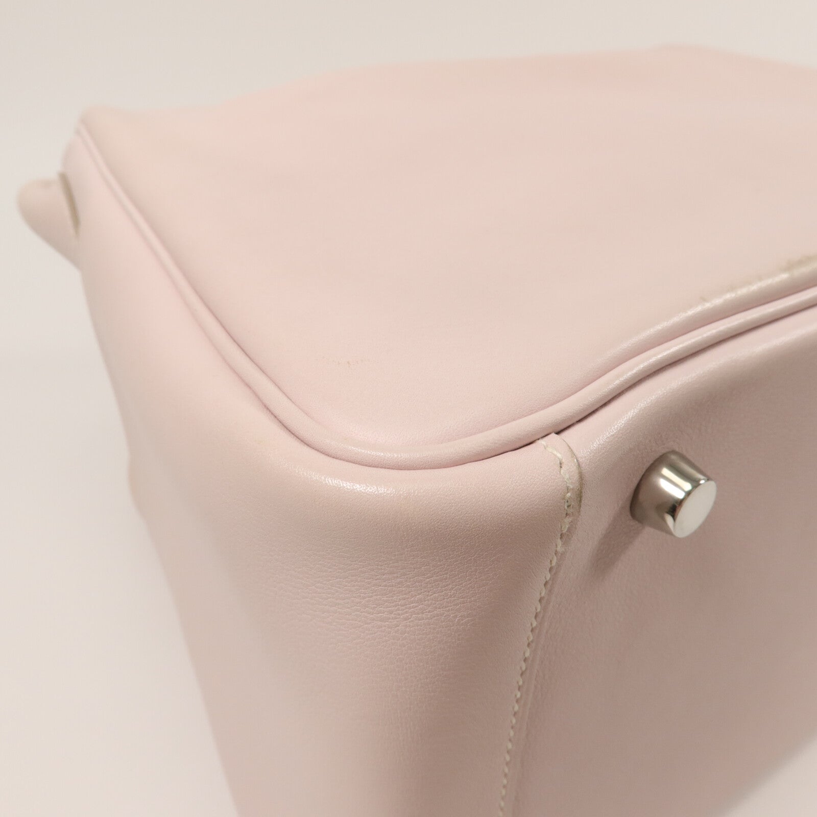 HERMES Swift皮革Lindy 30手挽肩背兩用袋Rose Dragee