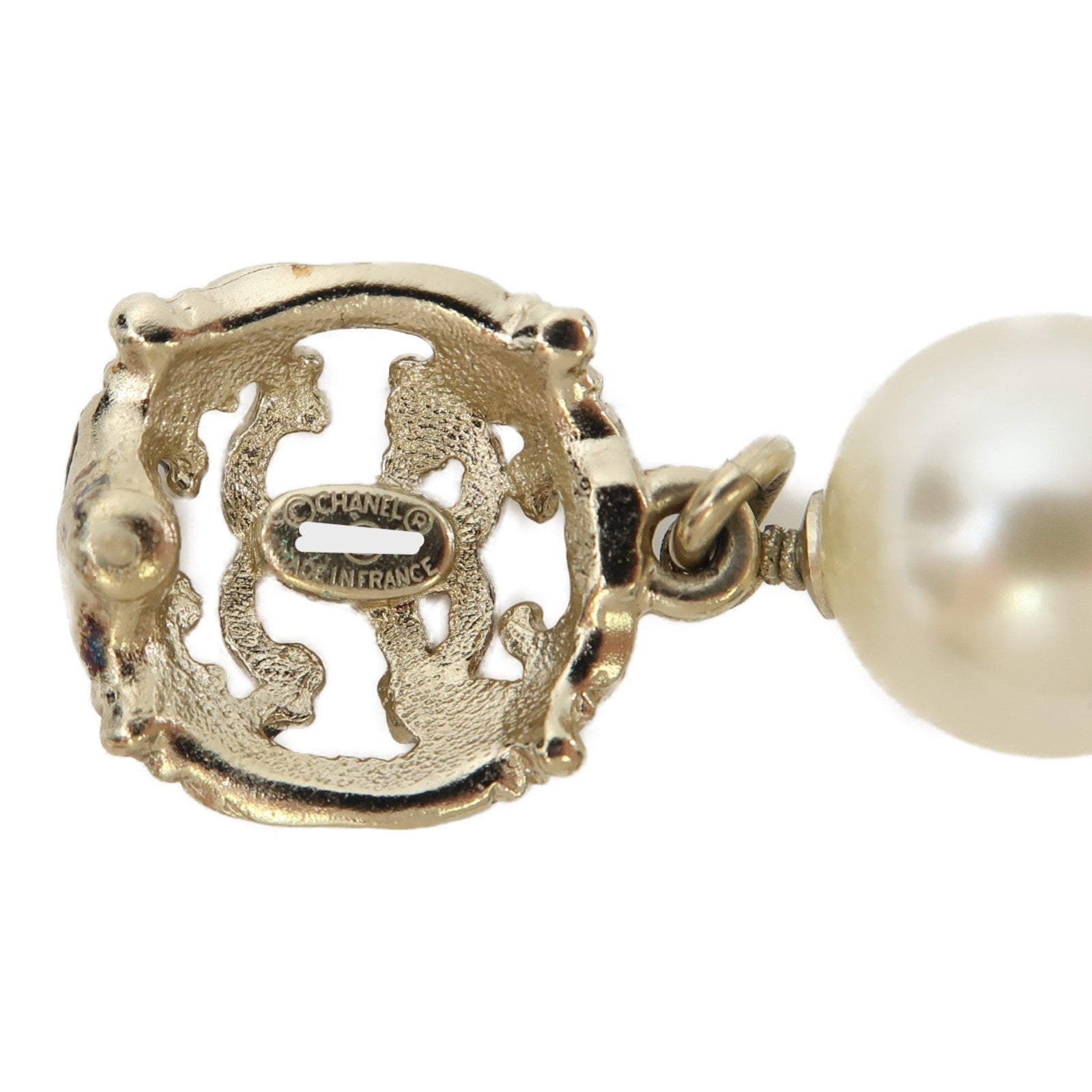 CHANEL 金屬Earrings耳環金色