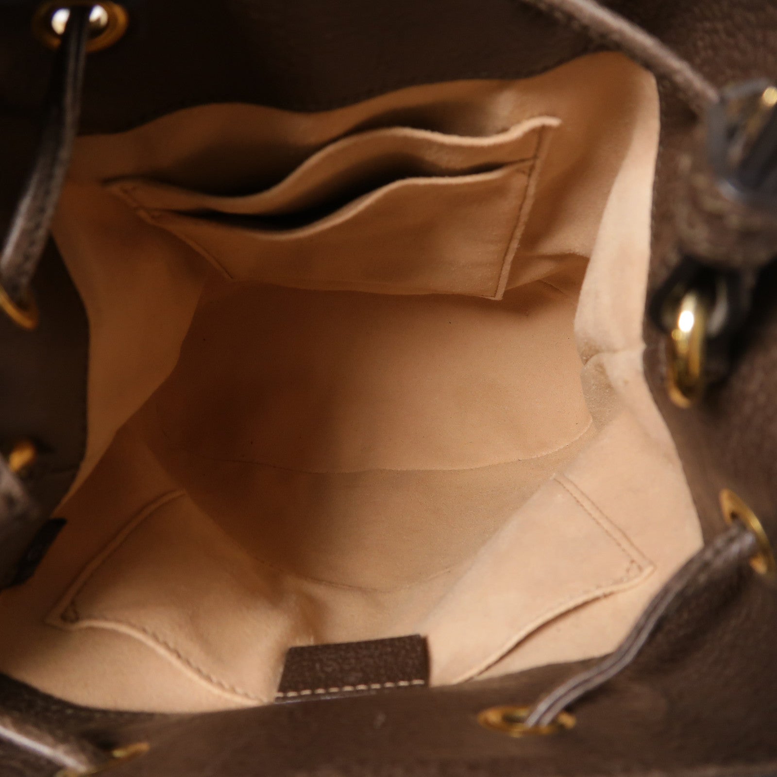 GUCCI 塗層帆布2 Way Shoulder金扣手挽肩背兩用袋