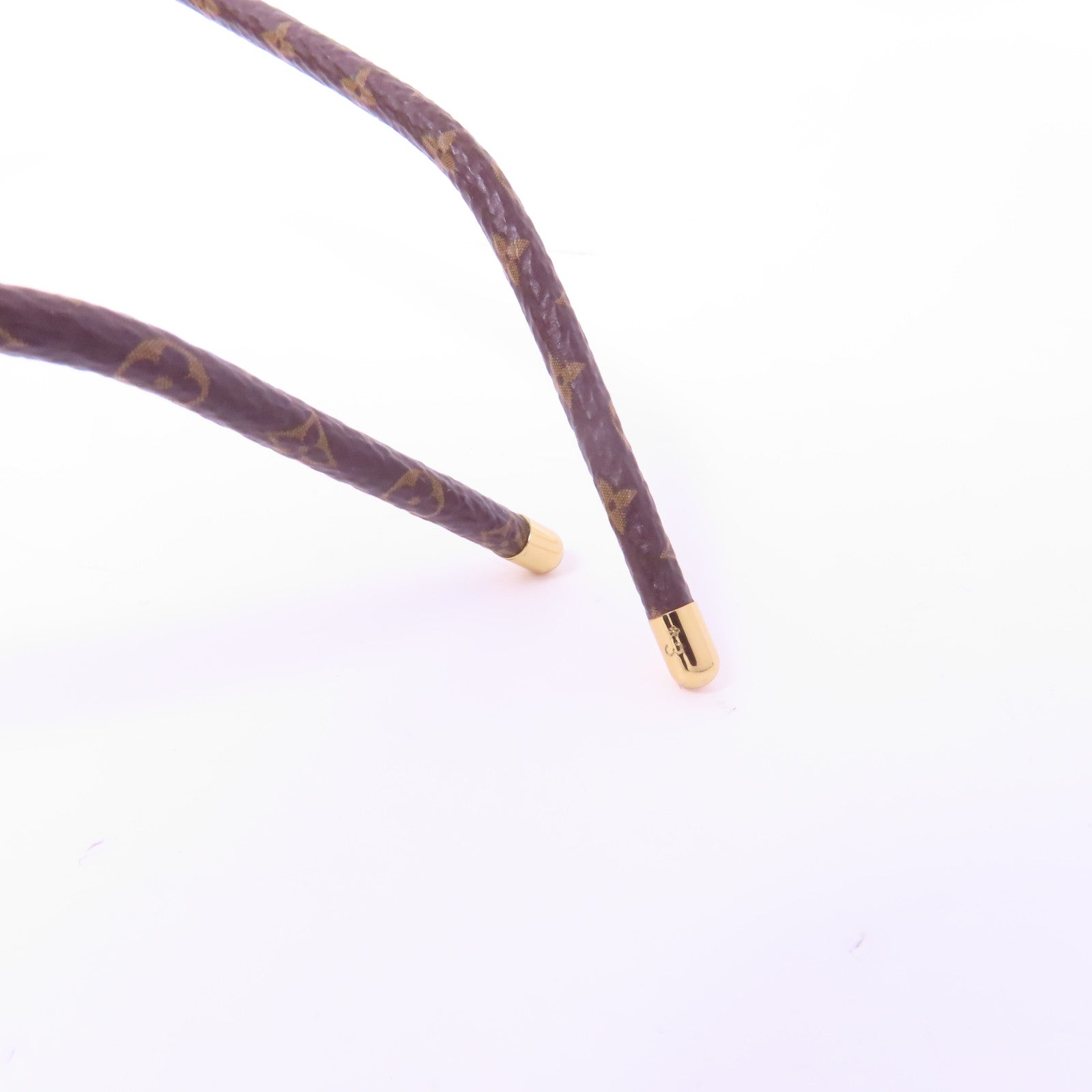 LOUIS VUITTON PVC/金屬Sunglasses金扣太陽眼鏡黑色/棕色