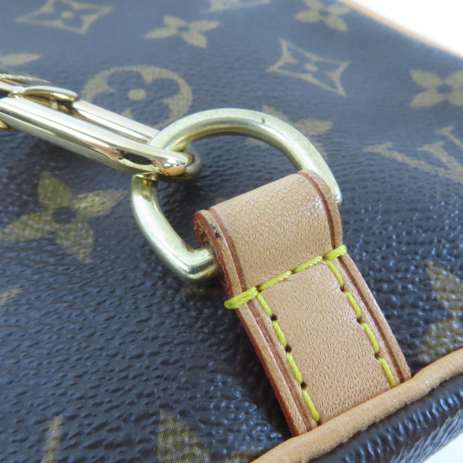 LOUIS VUITTON Monogram Sac Marelle A Dos金扣背包啡色