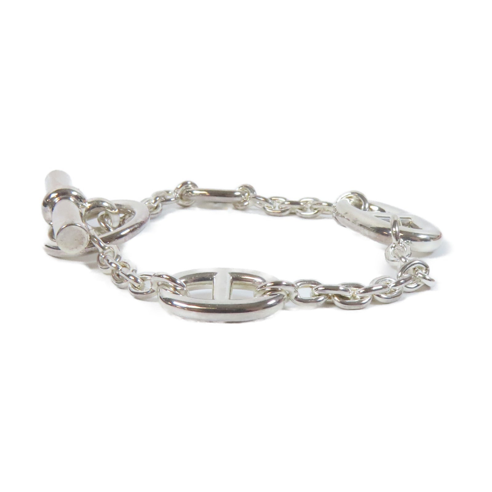 HERMES 925純銀Farandole Bracelet手鏈銀色