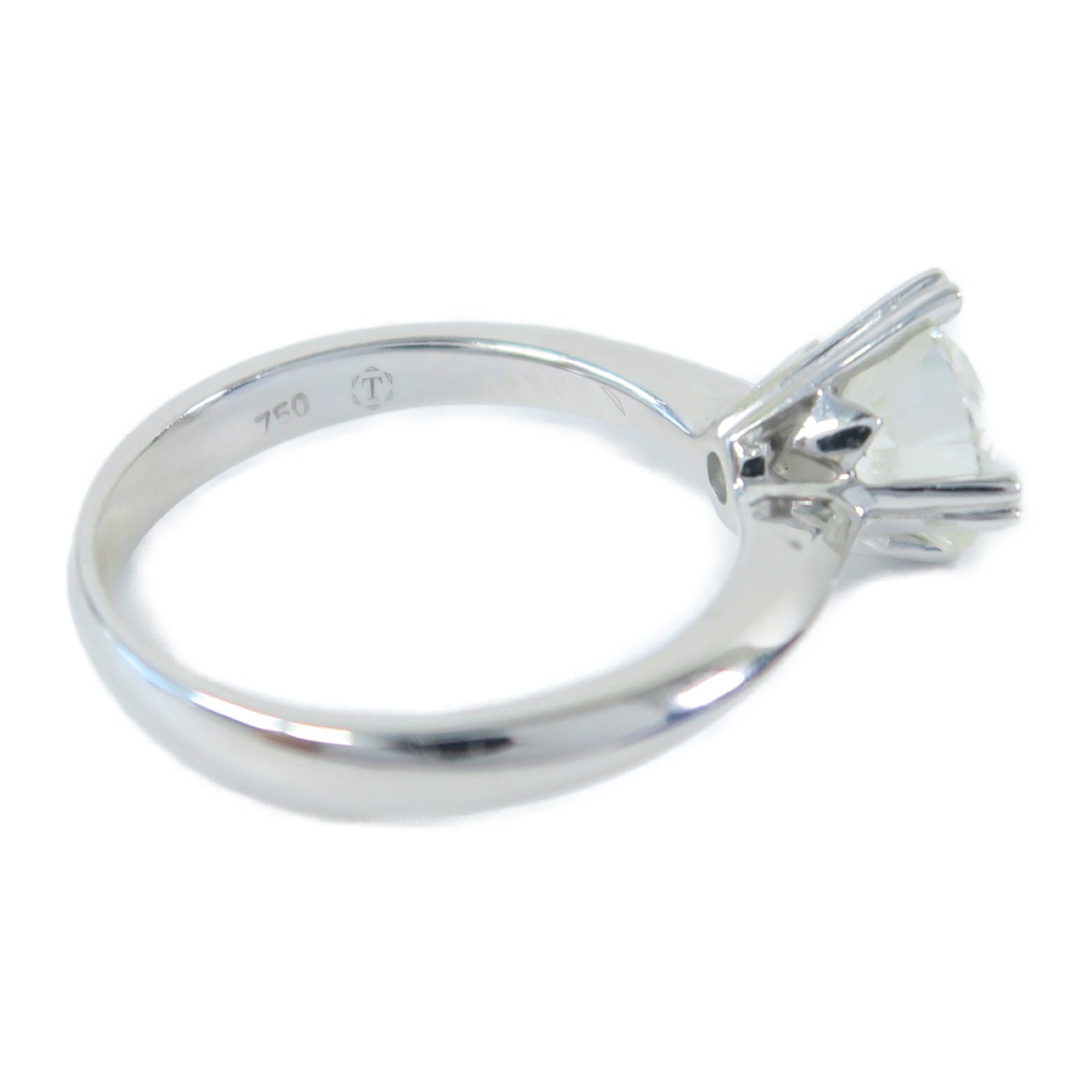 JEWELRY 【激減優惠】18K白金Ring1.20ct鑽石戒指US#5