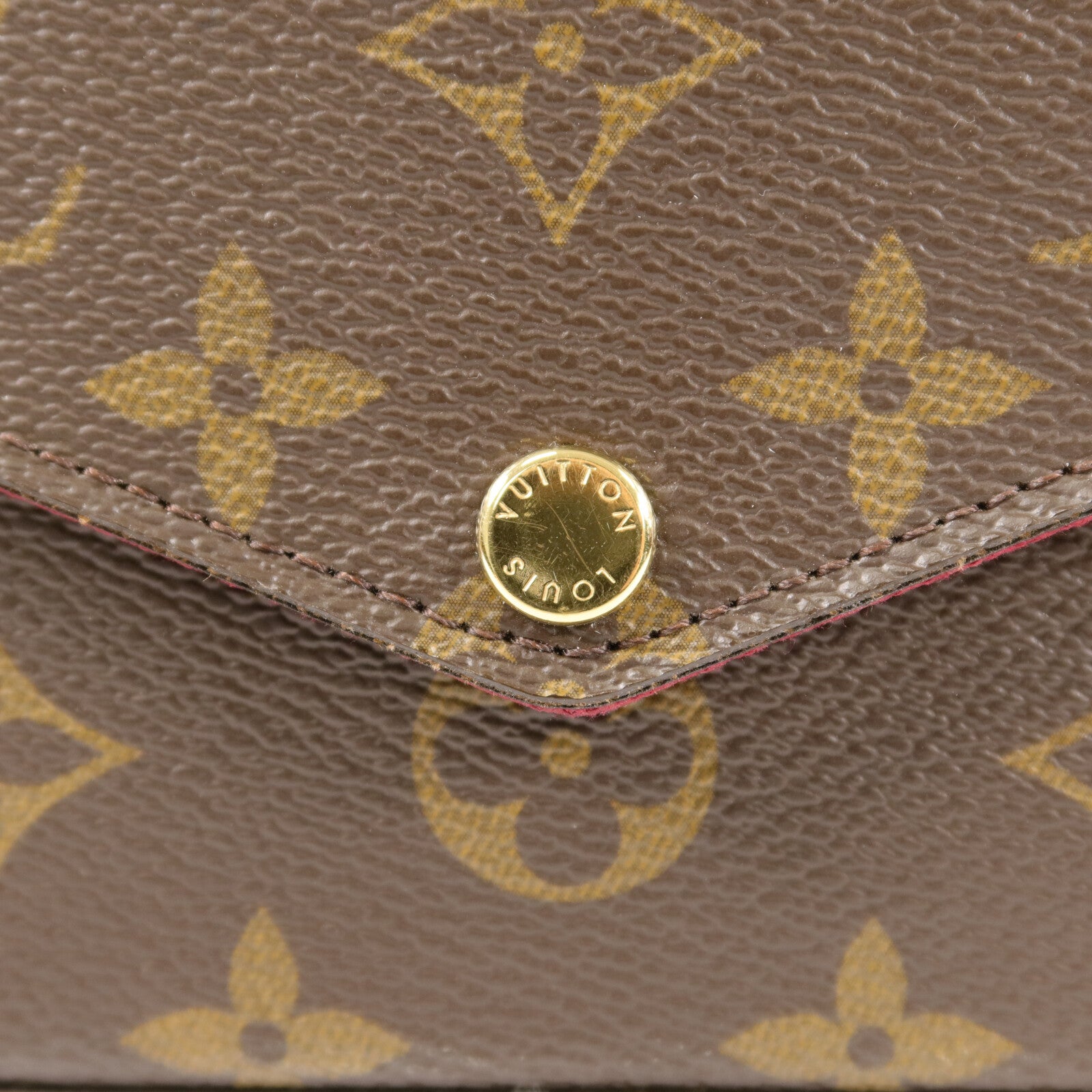LOUIS VUITTON Monogram Pochette Felicie鏈帶肩背袋