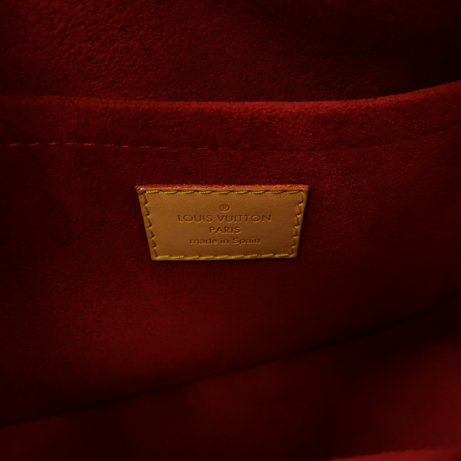 LOUIS VUITTON LV Clara Shoulder Bag M40057 Monogram Brown