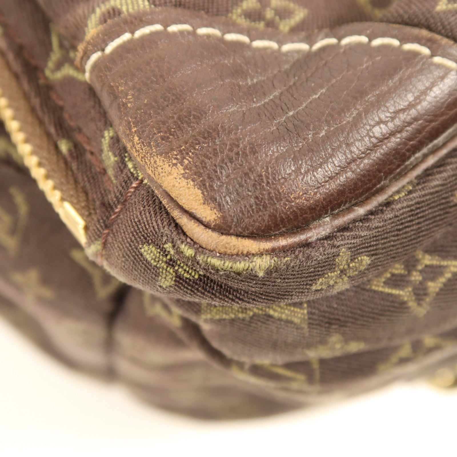 LOUIS VUITTON Monogram Mini Lin Sac A Langer Diaper金扣手挽肩背兩用袋