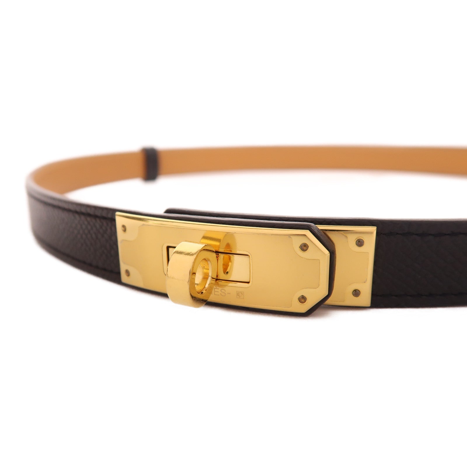 HERMES Epsom皮革Kelly Belt皮帶