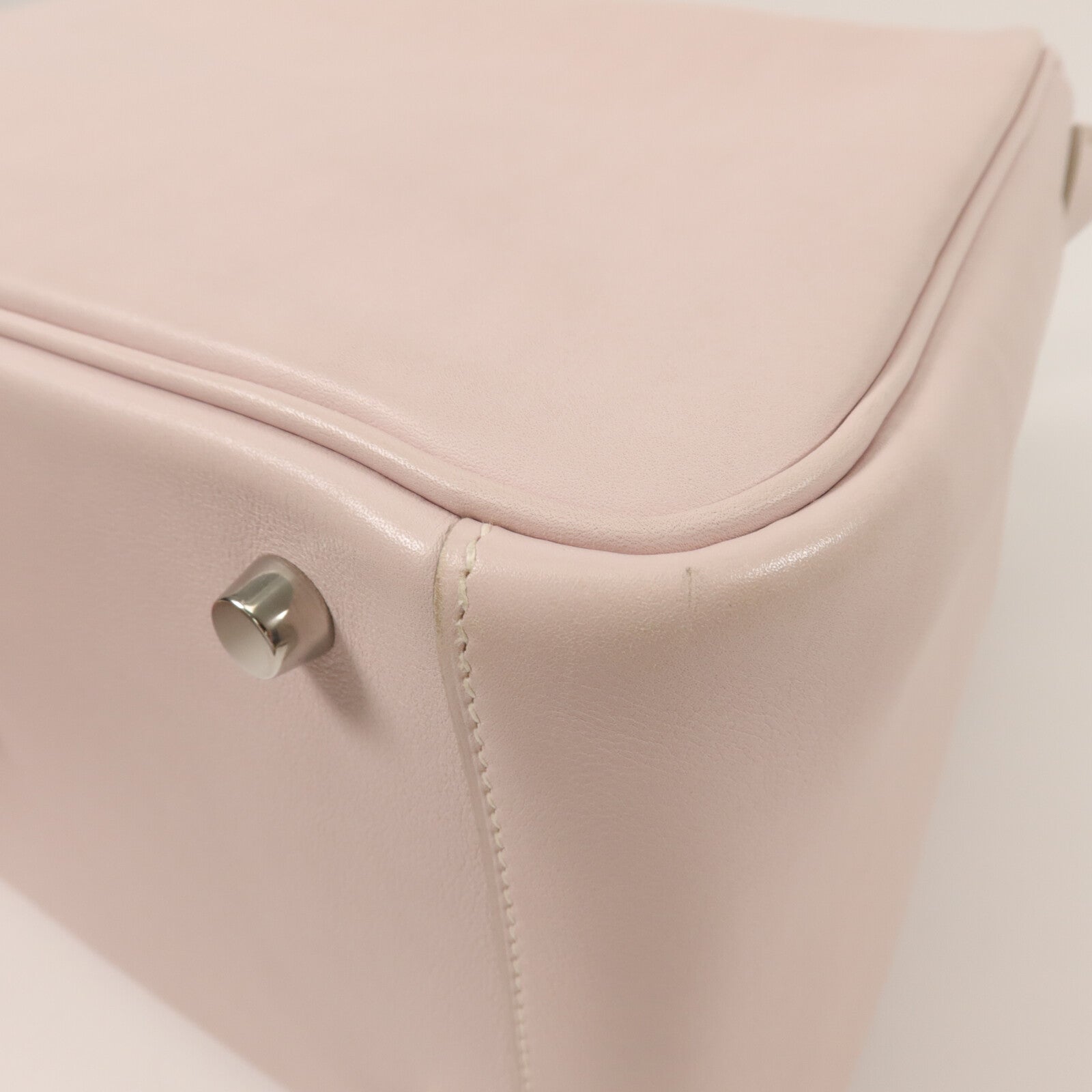 HERMES Swift皮革Lindy 30手挽肩背兩用袋Rose Dragee