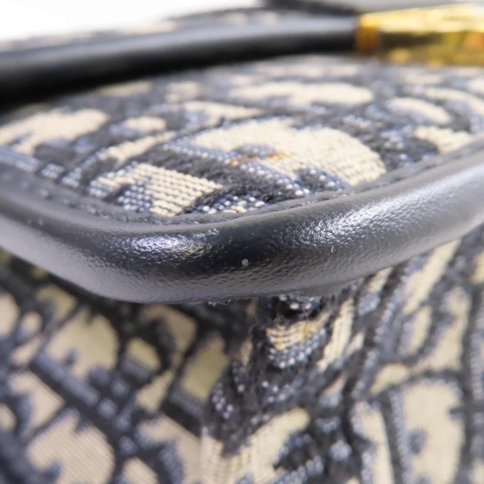 Dior Oblique帆布30 Montaigne Shoulder Bag金扣肩背袋寶藍色