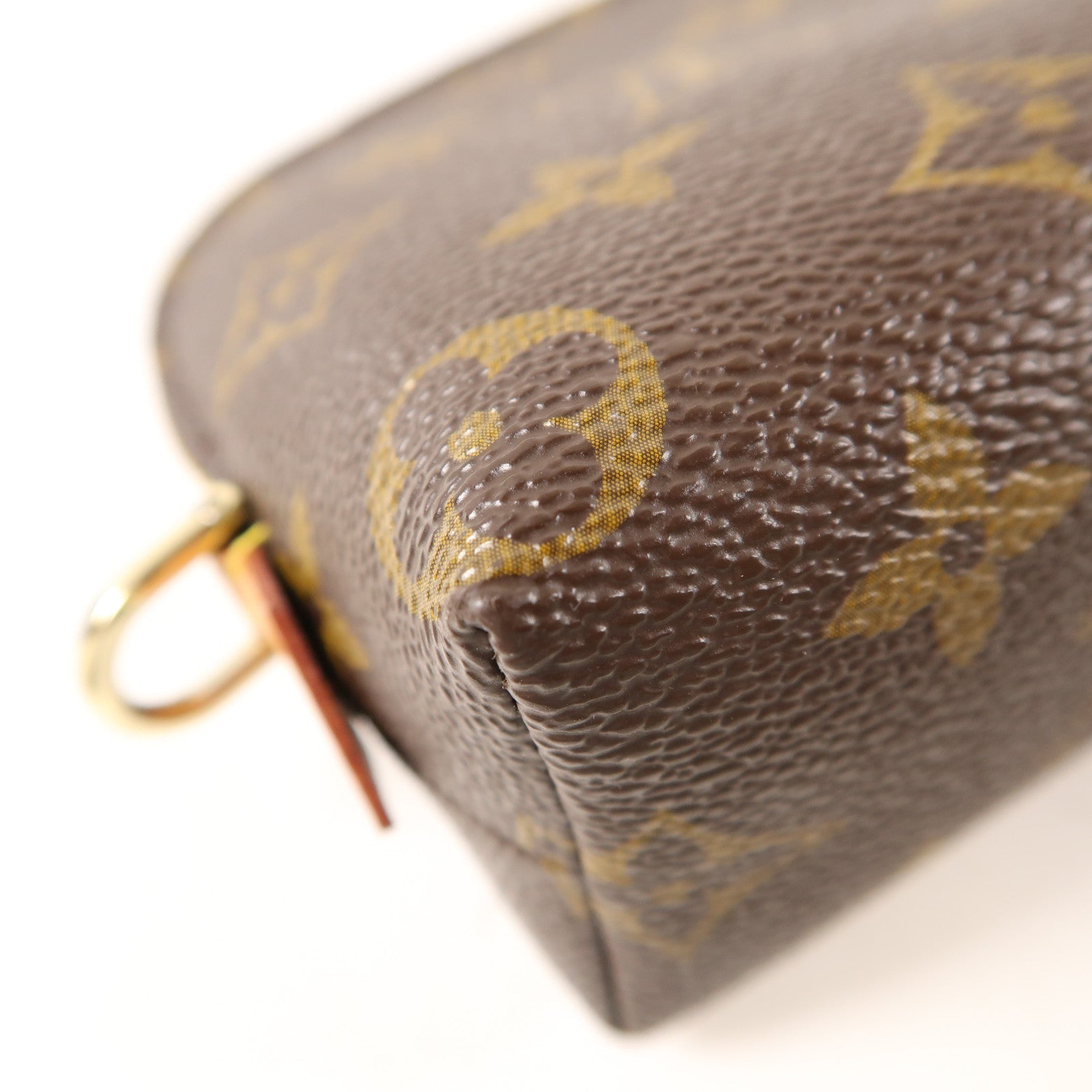 LOUIS VUITTON Monogram Cosmetic Pouch手拿包棕色