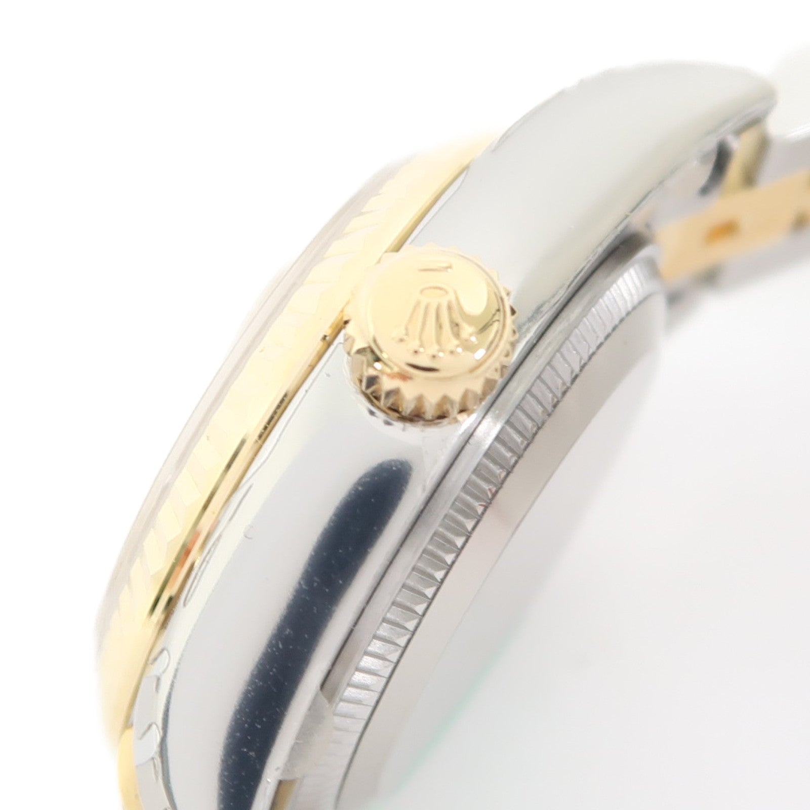 ROLEX DateJust 26mm不鏽鋼/18K黃金手錶自動機芯金色