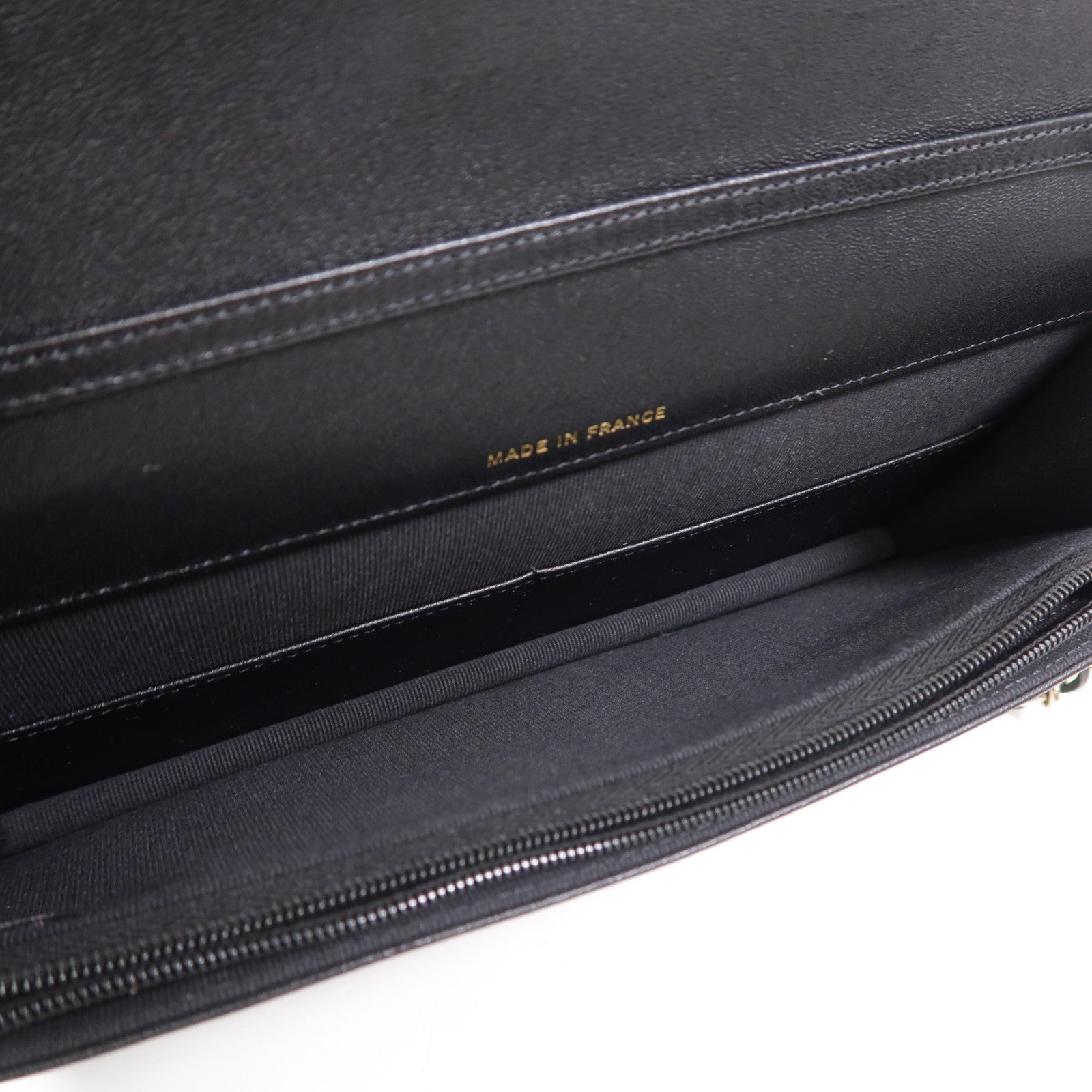 CHANEL 羊皮皮革Clutch With Chain鏈帶肩背袋