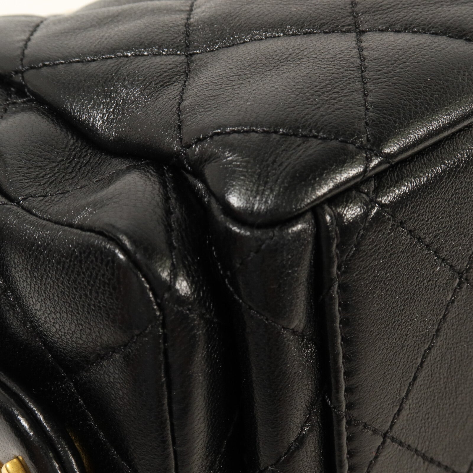 CHANEL 羊皮皮革25C Hobo Bag鏈帶肩背袋