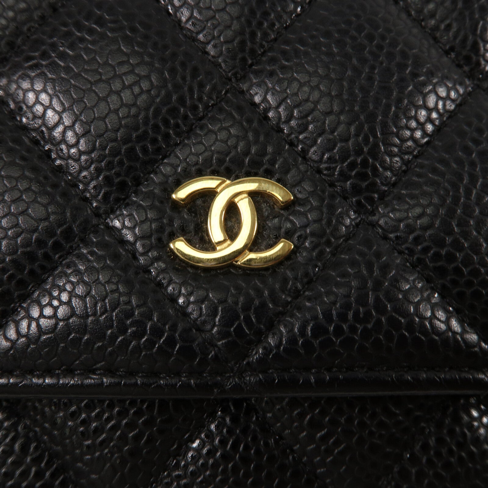 CHANEL 牛皮皮革WOC Wallet On Chain鏈帶肩背袋