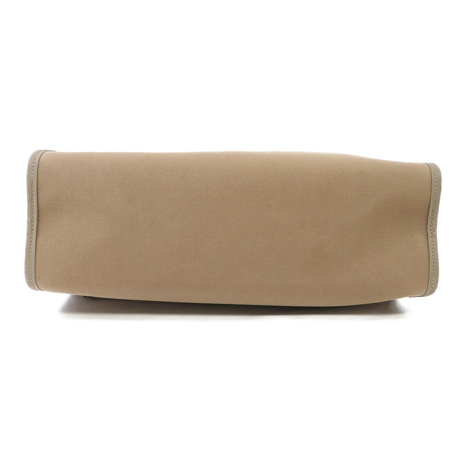 HERMES 帆布Herbag PM銀扣手挽肩背兩用袋大象灰色