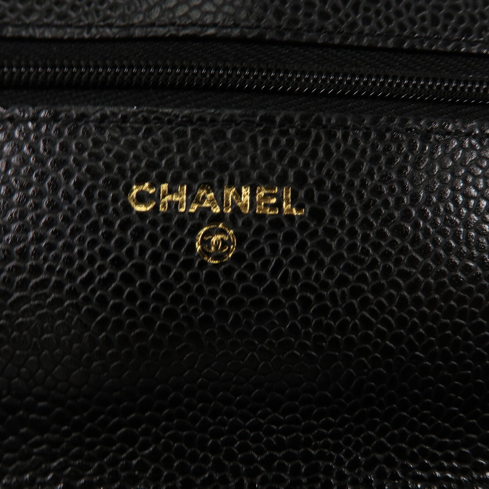 CHANEL 牛皮皮革WOC Wallet On Chain鏈帶肩背袋