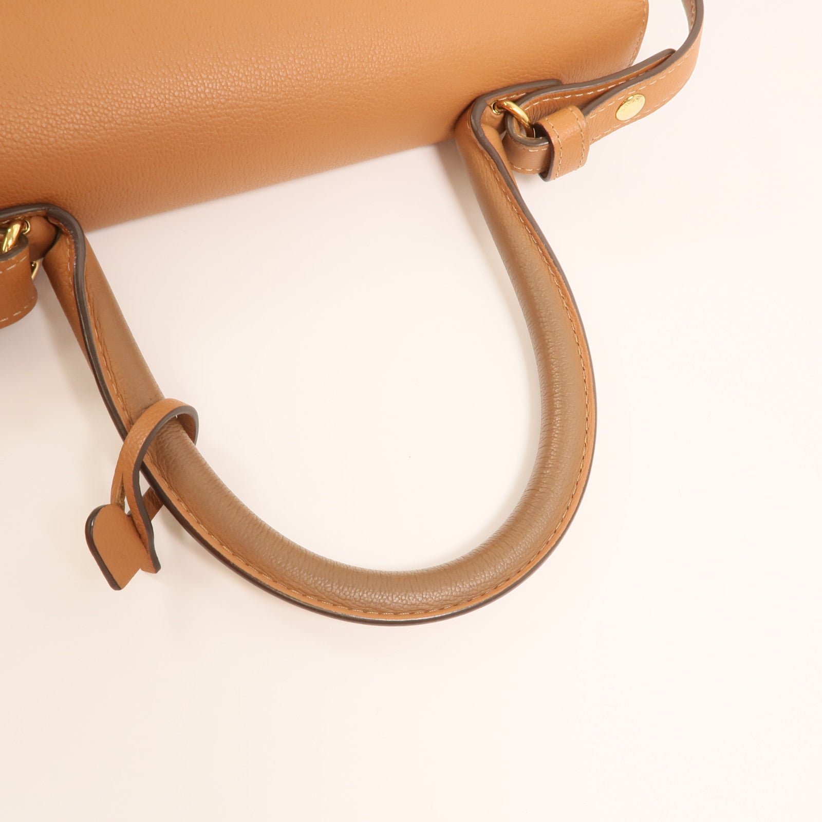 Delvaux 【激減優惠】牛皮皮革Brillant MM金扣手挽肩背兩用袋