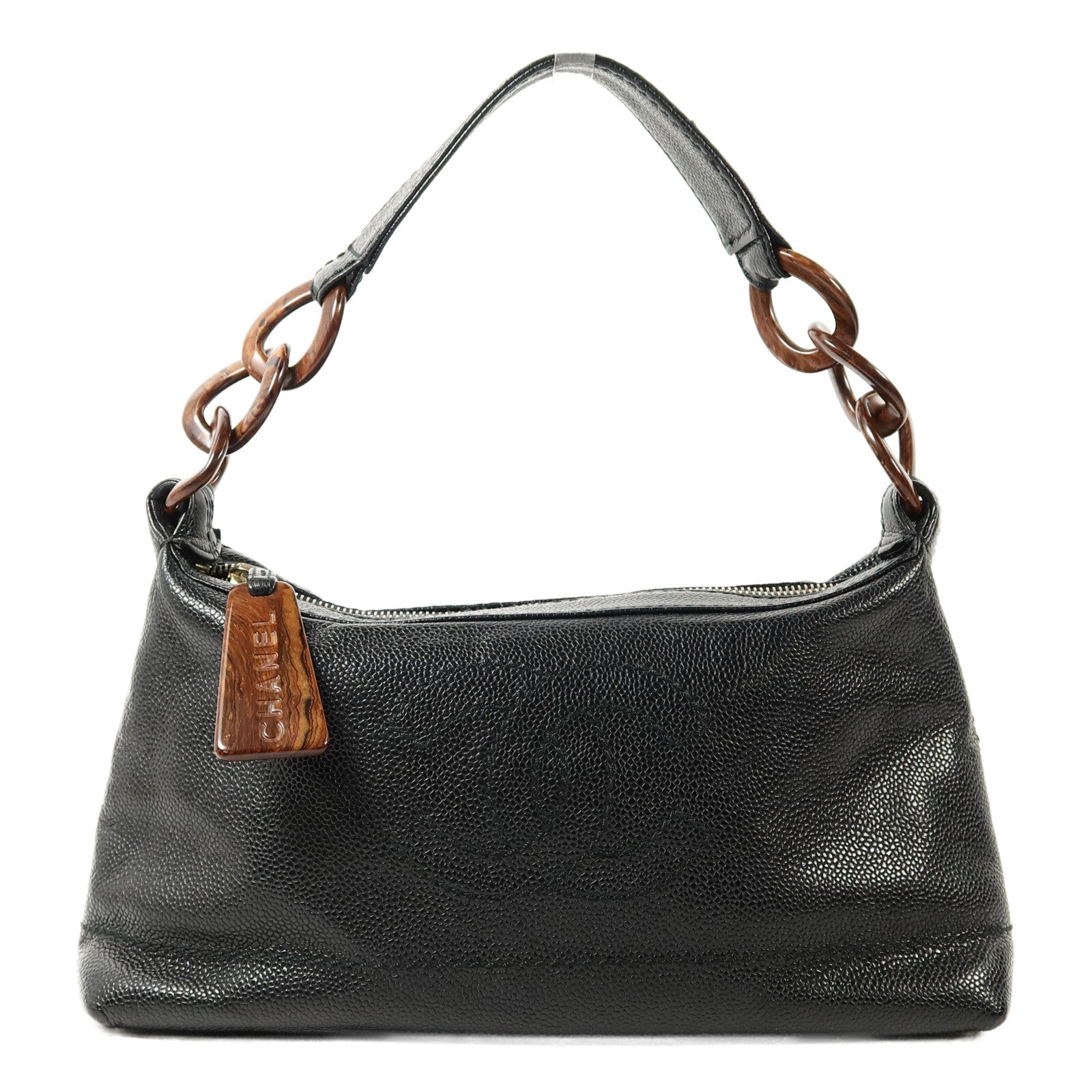 CHANEL 牛皮皮革Vintage Hobo Bag肩背袋