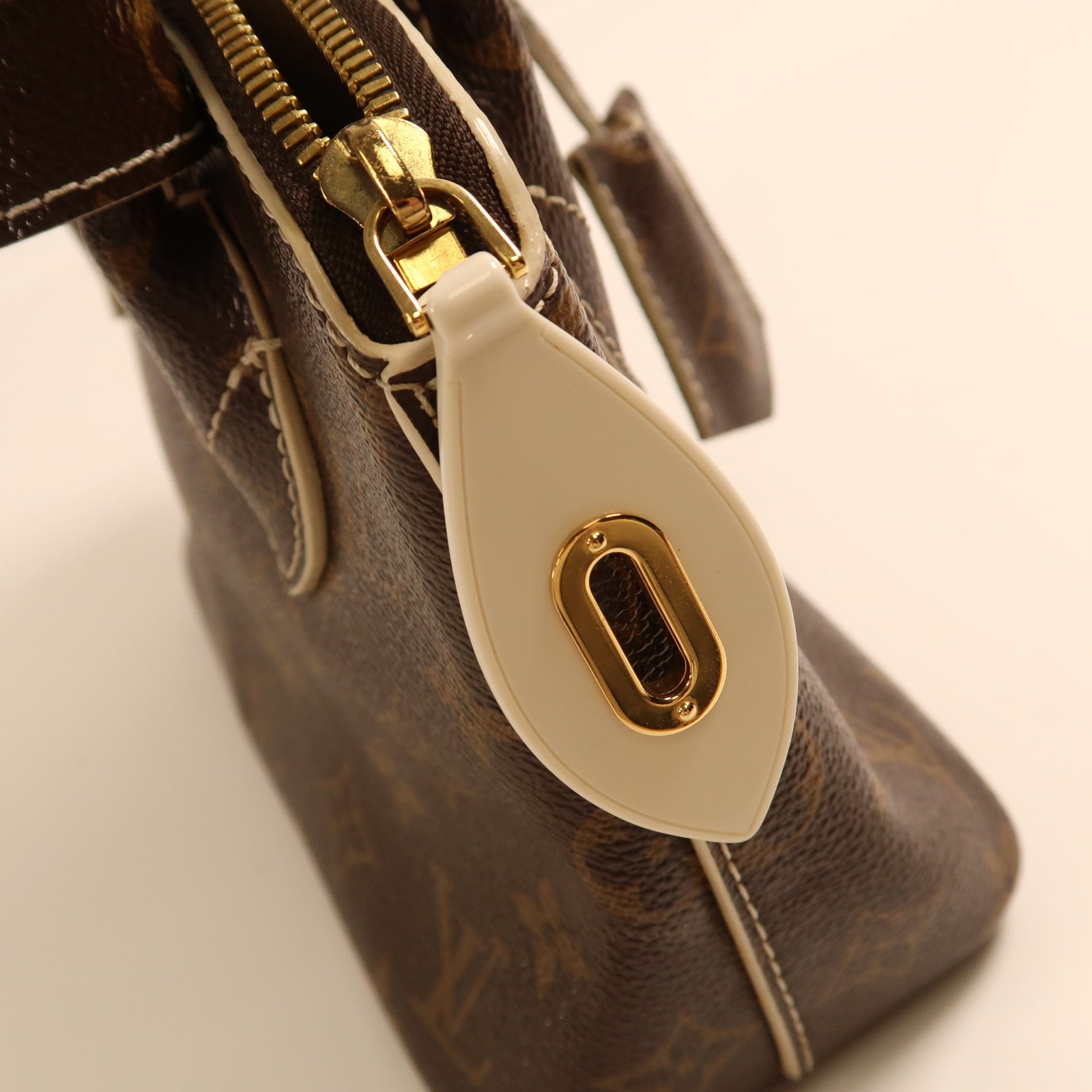 LOUIS VUITTON Monogram Lockit BB金扣手挽袋