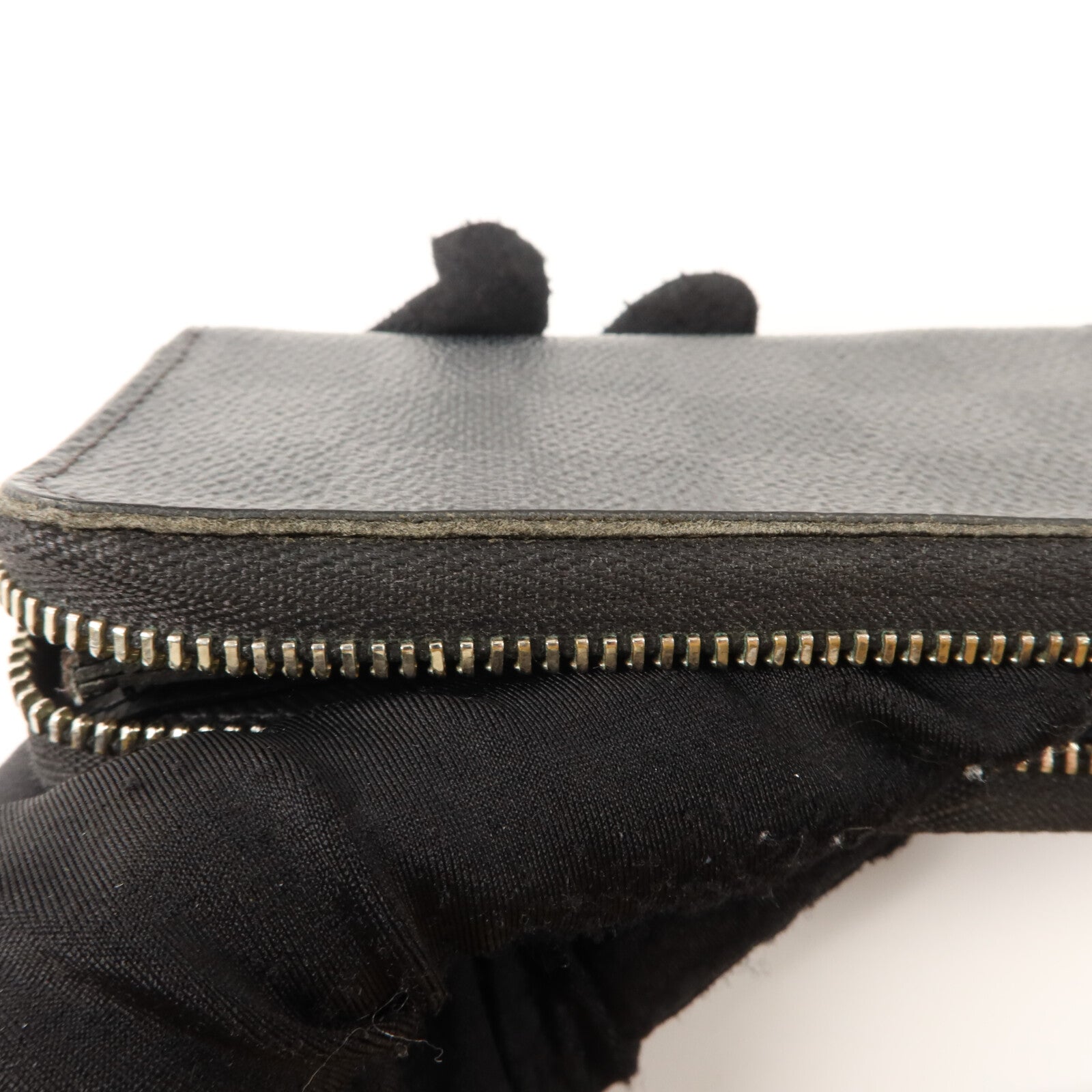 LOUIS VUITTON Damier Graphite Zippy Coin Purse零錢包