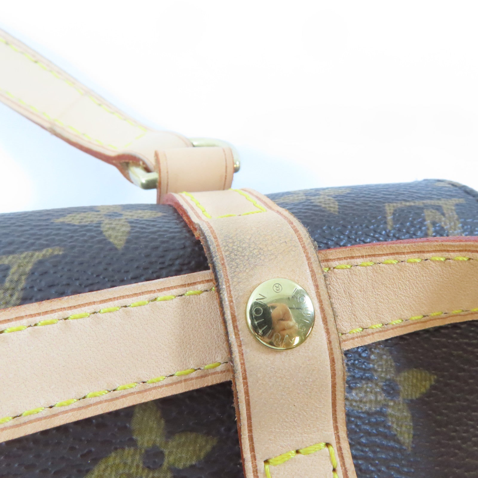 LOUIS VUITTON Monogram Sac Marelle A Dos金扣背包啡色