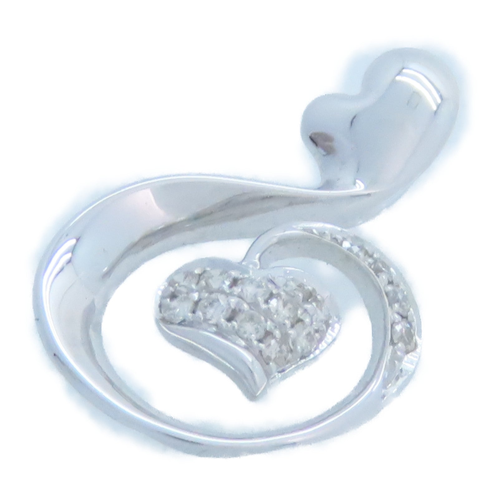 JEWELRY 【激減優惠】18K白金/鑽石Diamond Pendant Top吊墜頭扣