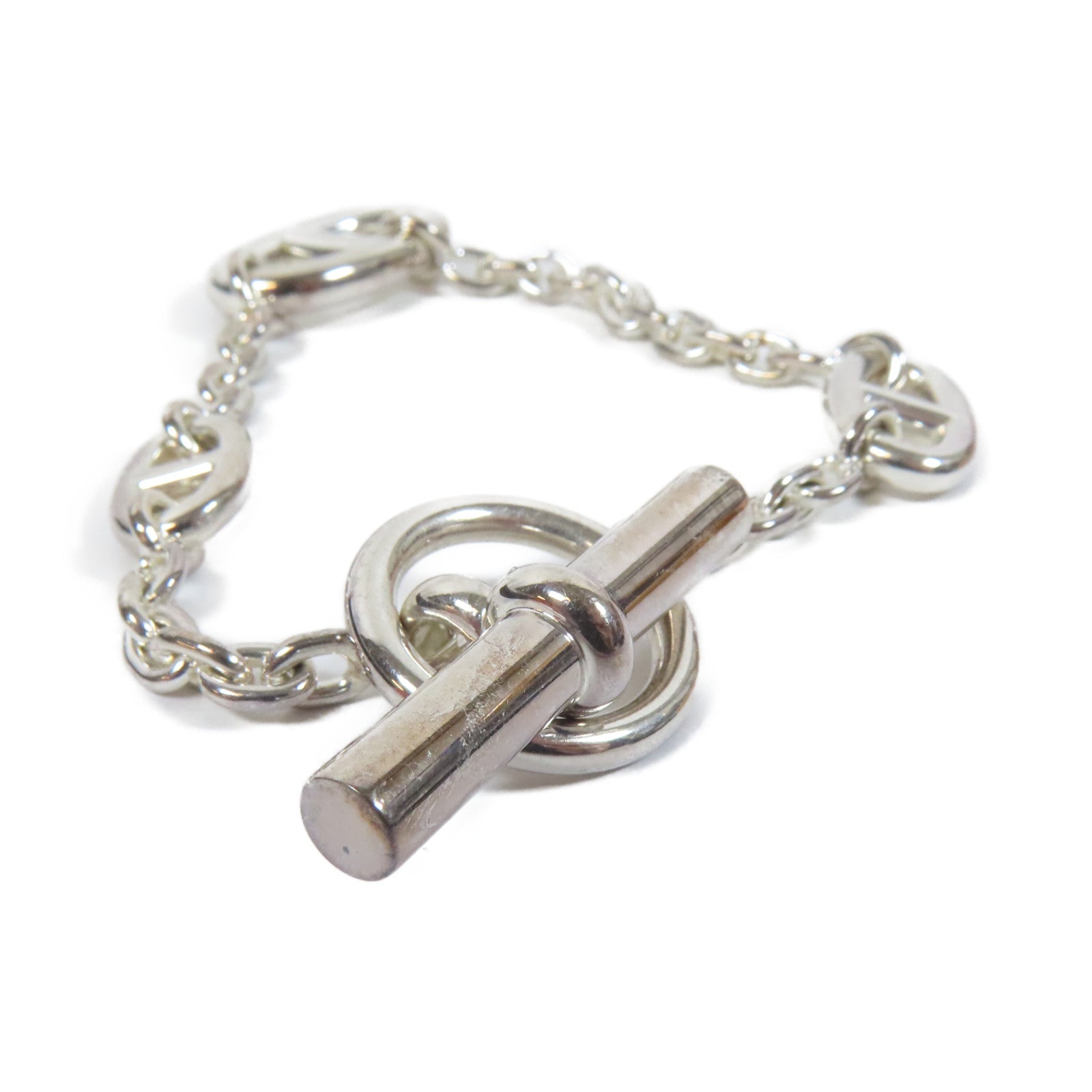 HERMES 925純銀Farandole Bracelet手鏈銀色