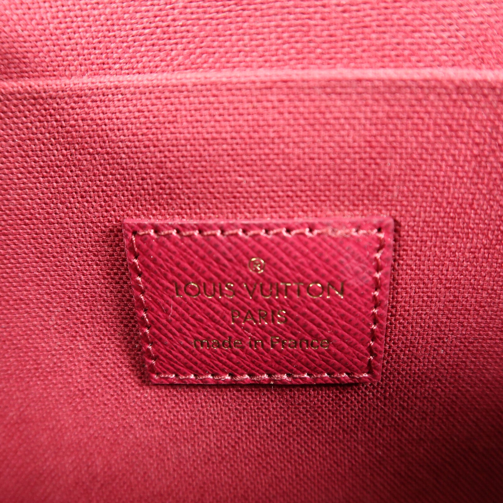 LOUIS VUITTON Monogram Pochette Felicie鏈帶肩背袋
