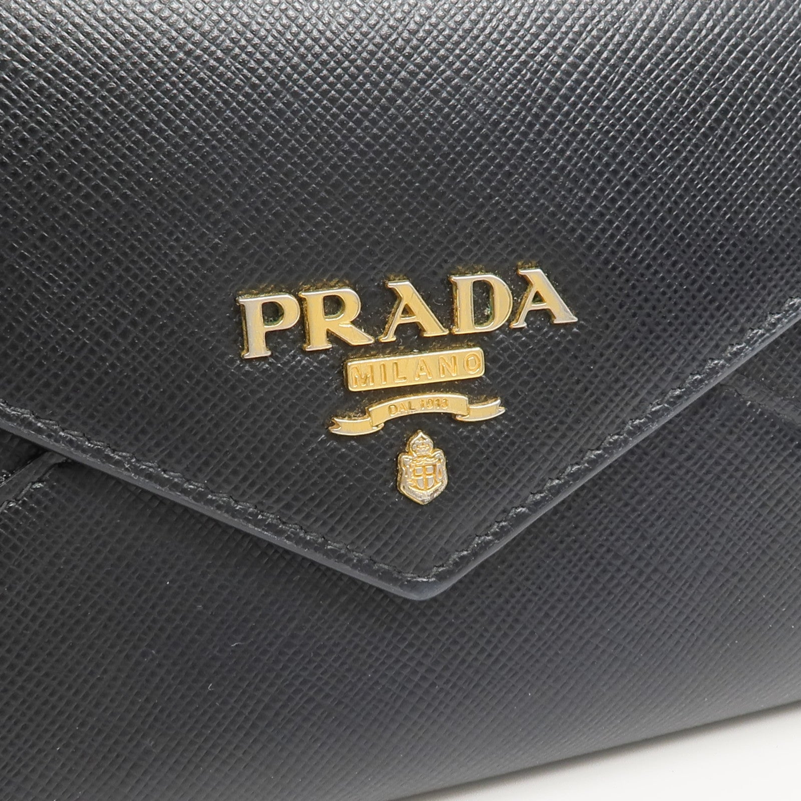 PRADA Saffiano皮革Envelope Long Wallet長錢包