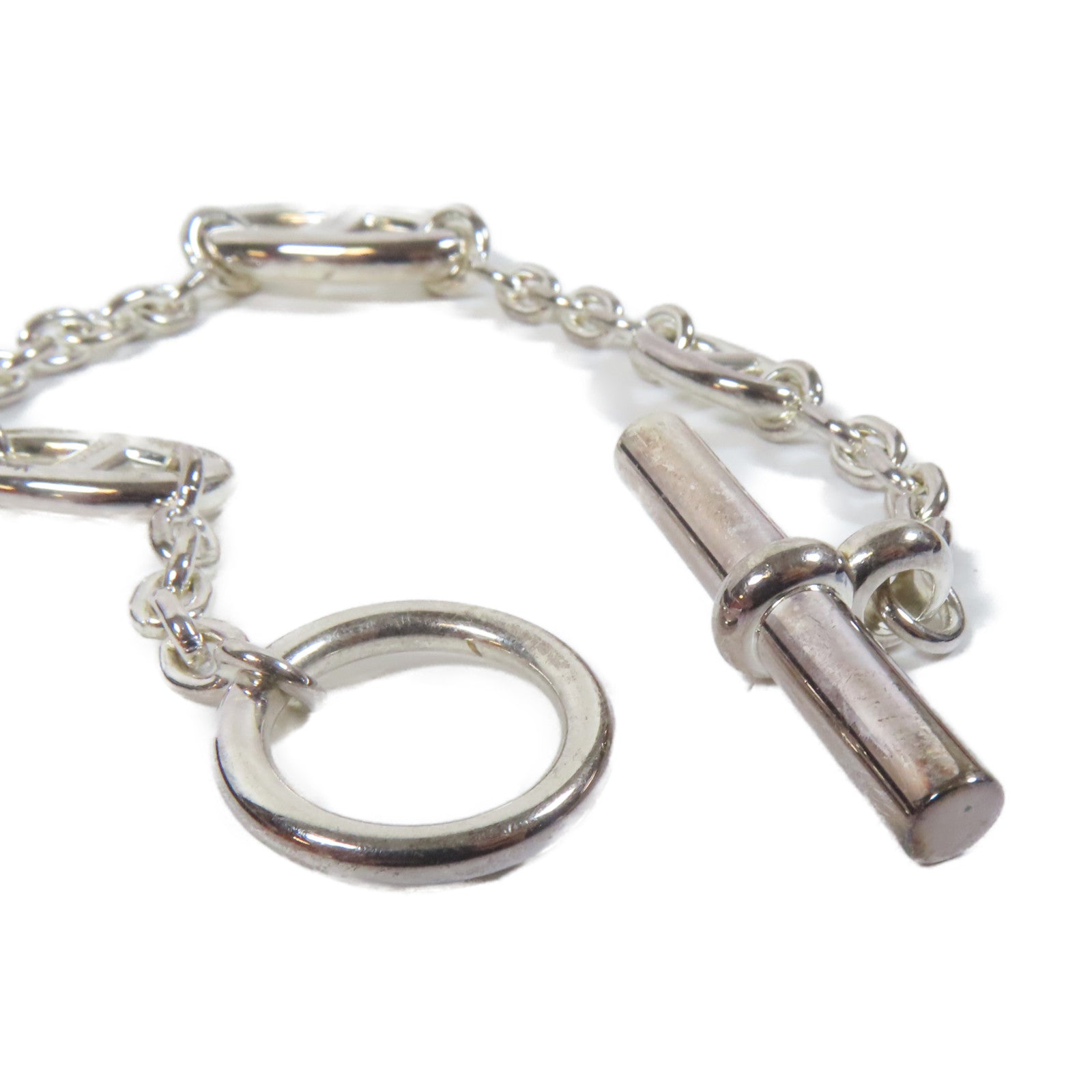 HERMES 925純銀Farandole Bracelet手鏈銀色